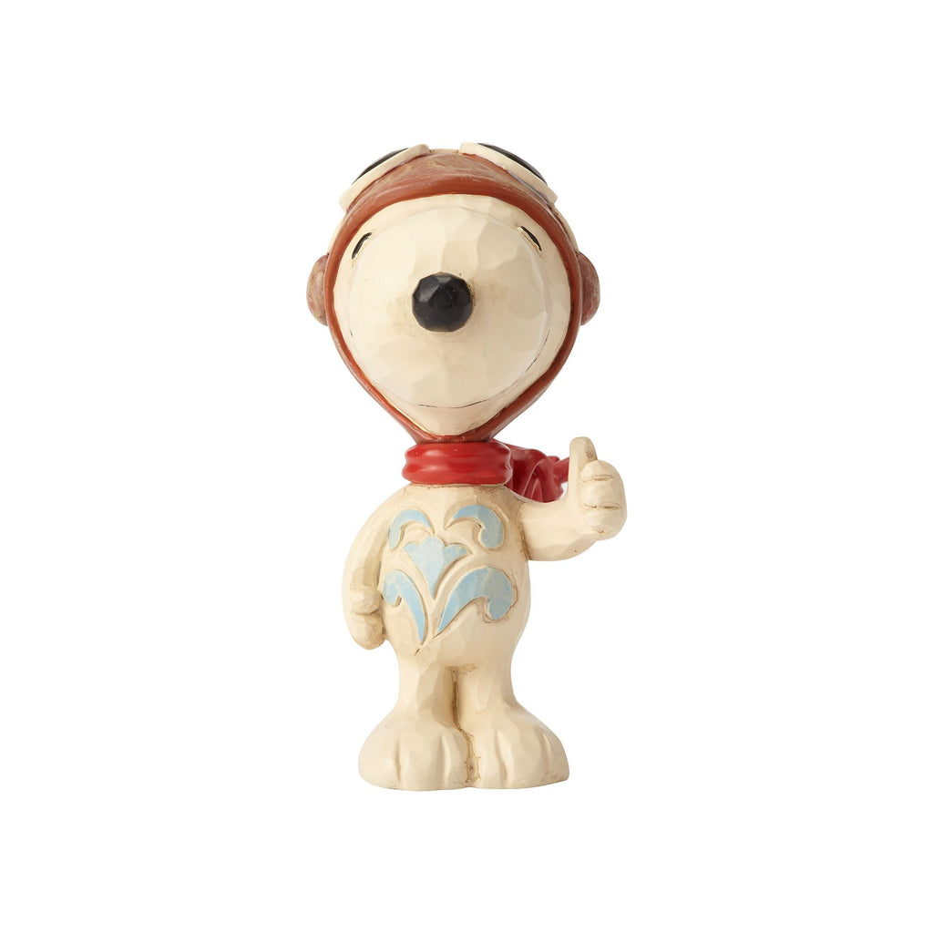 SNOOPY - スヌーピー enesco jimshore フライングエース、スノードーム Snoopy Flying Ace Mini – Jim Shore