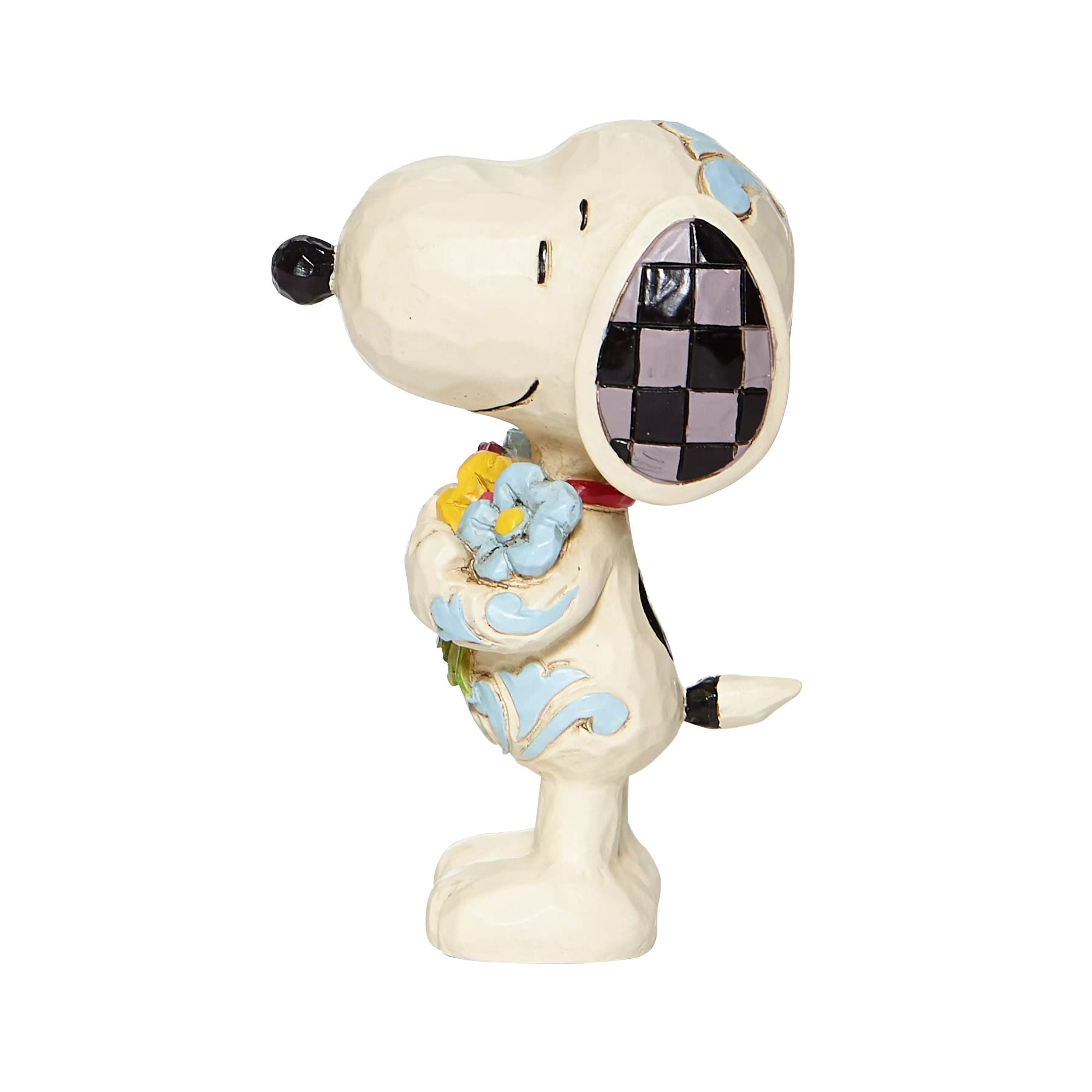 Mini Snoopy with Flowers – Jim Shore
