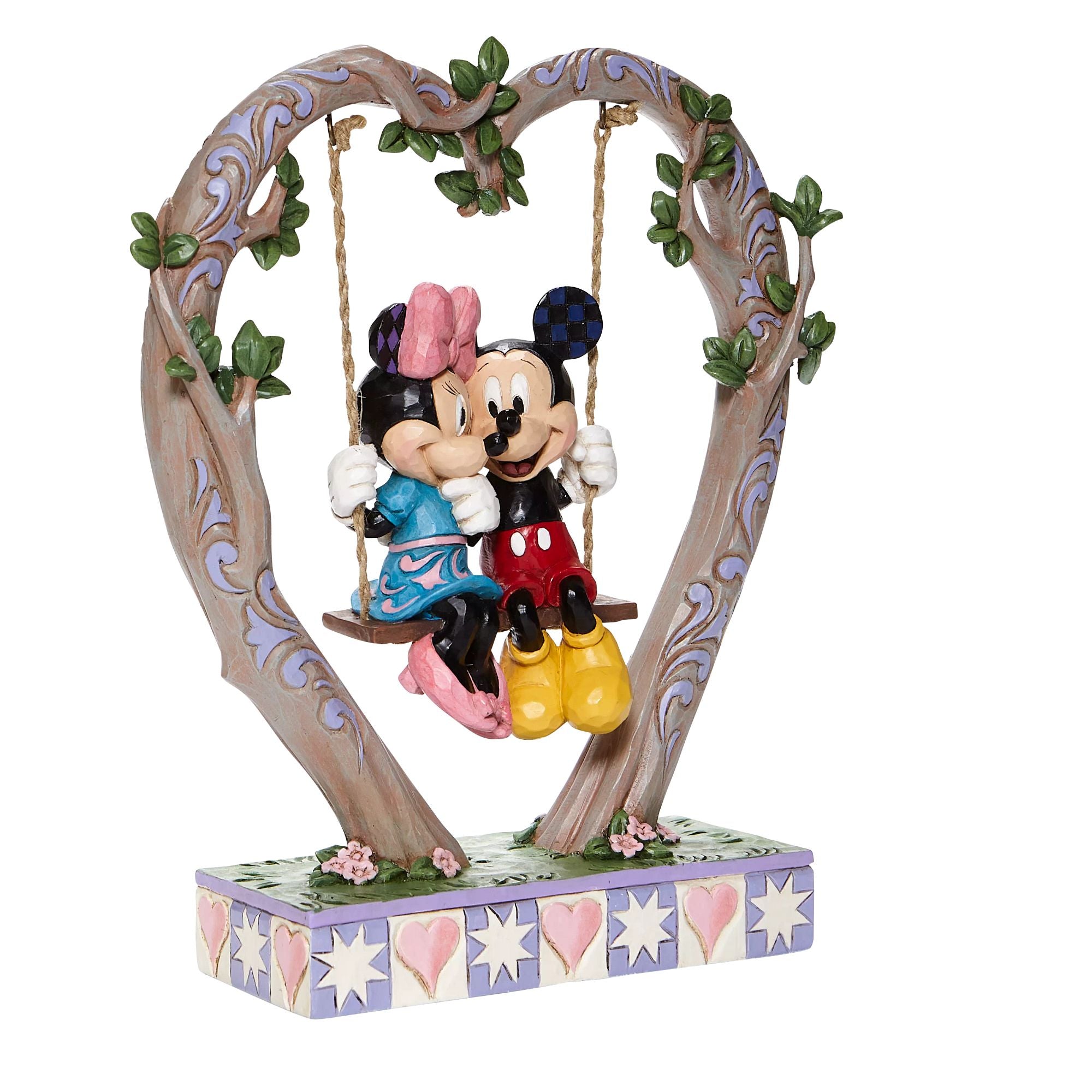 Mickey & Minnie on Swing – Jim Shore
