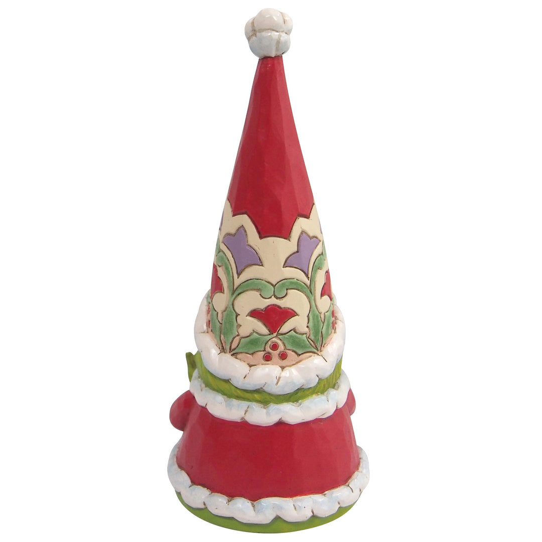 Grinch Gnome with Large Heart