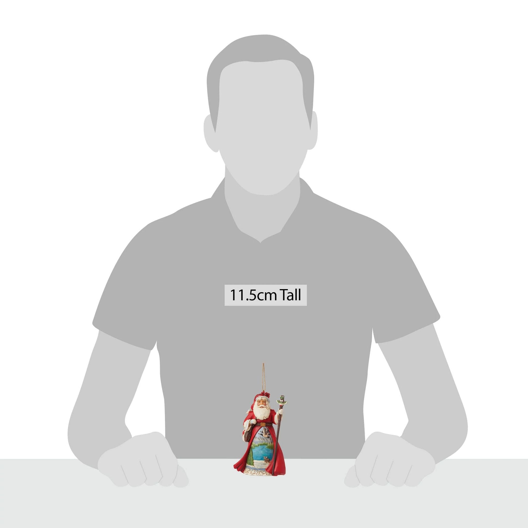 Canadian Santa Ornament – Jim Shore