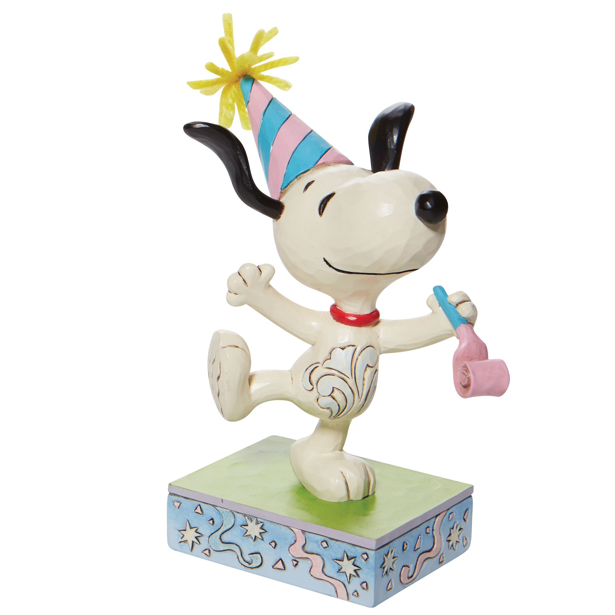 ピーナッツ　スヌーピー スタチュー　JIMSHORE 「YOULIFTMEUP」 JSPEA Snoopy & Woodstock Birth – Jim Shore
