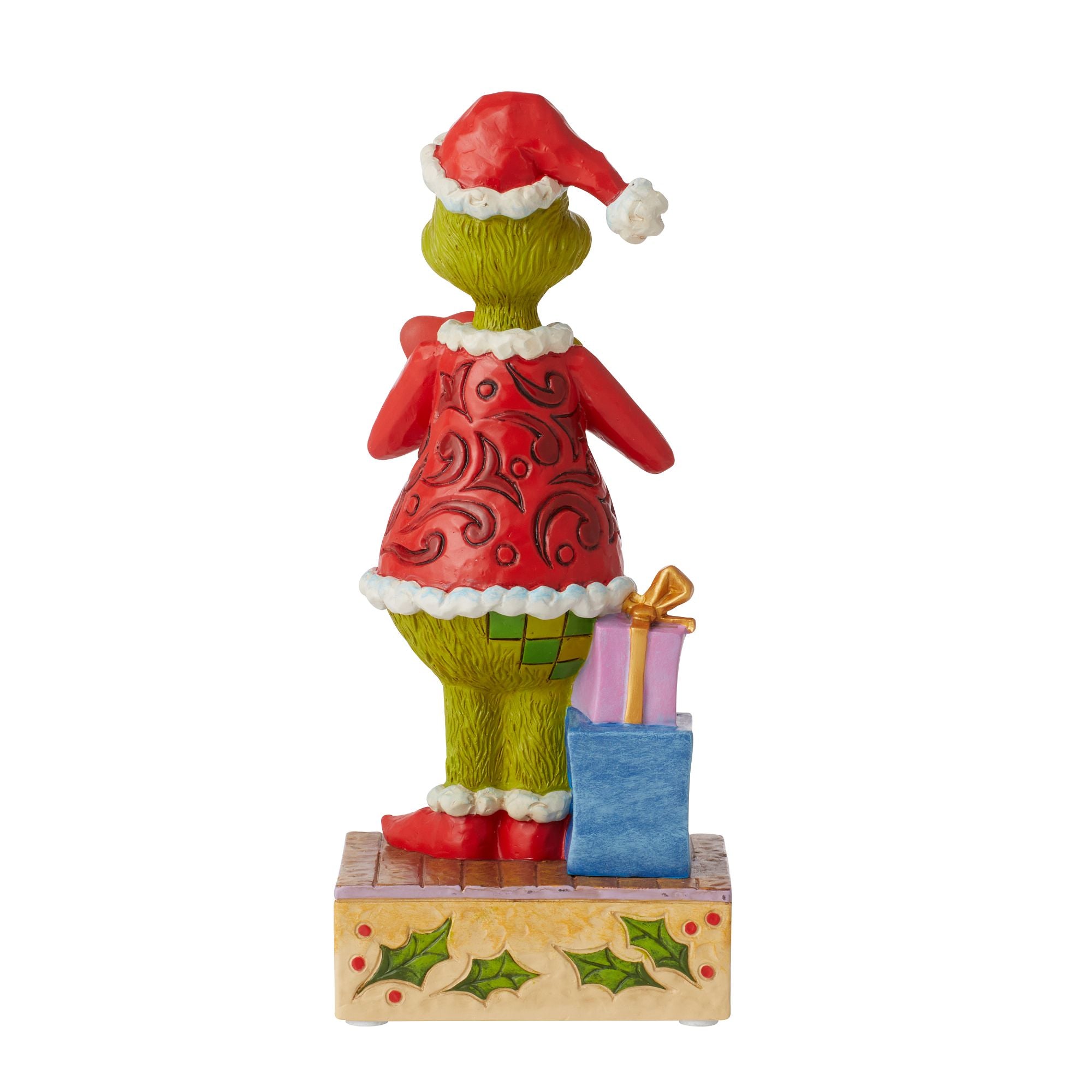 Grinch with Large Red Heart – Jim Shore