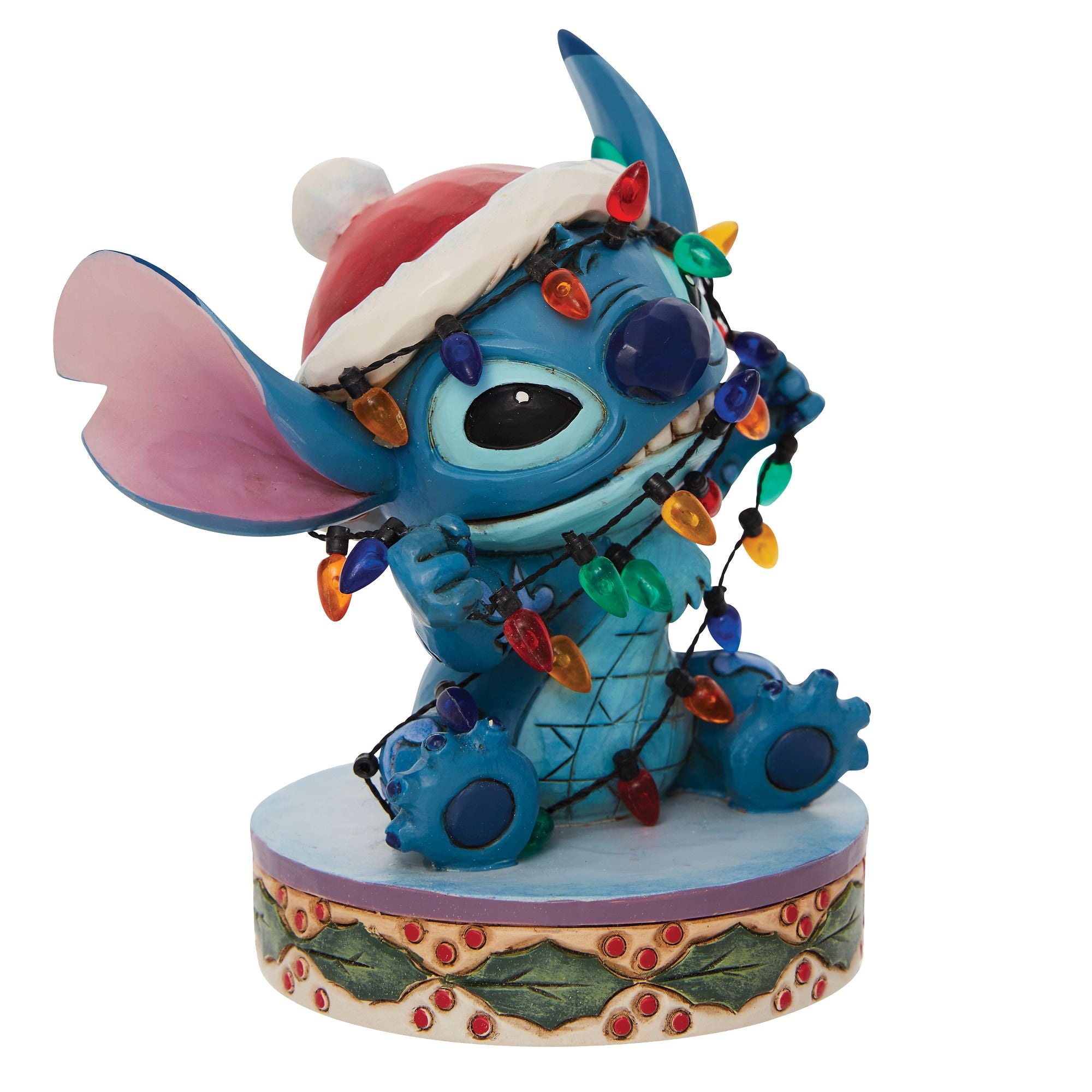 Stitch Wrapped in Christmas Li – Jim Shore
