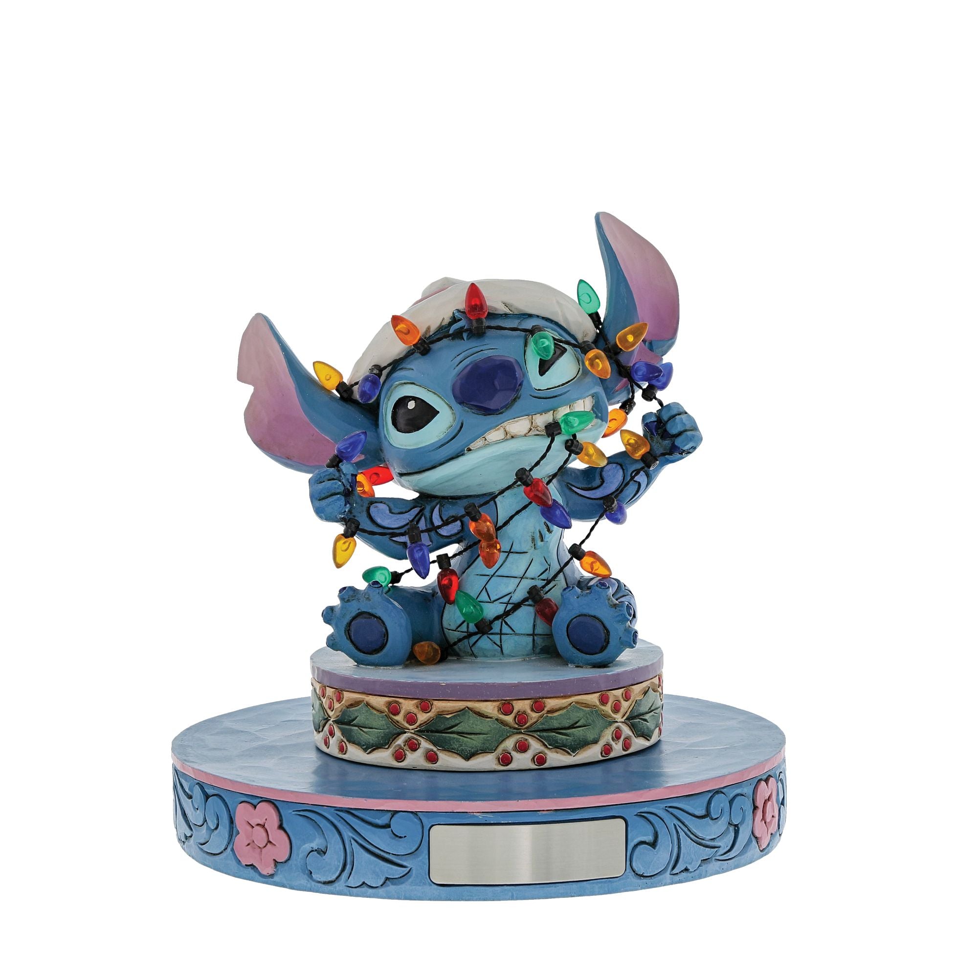 Stitch Wrapped in Christmas Li – Jim Shore