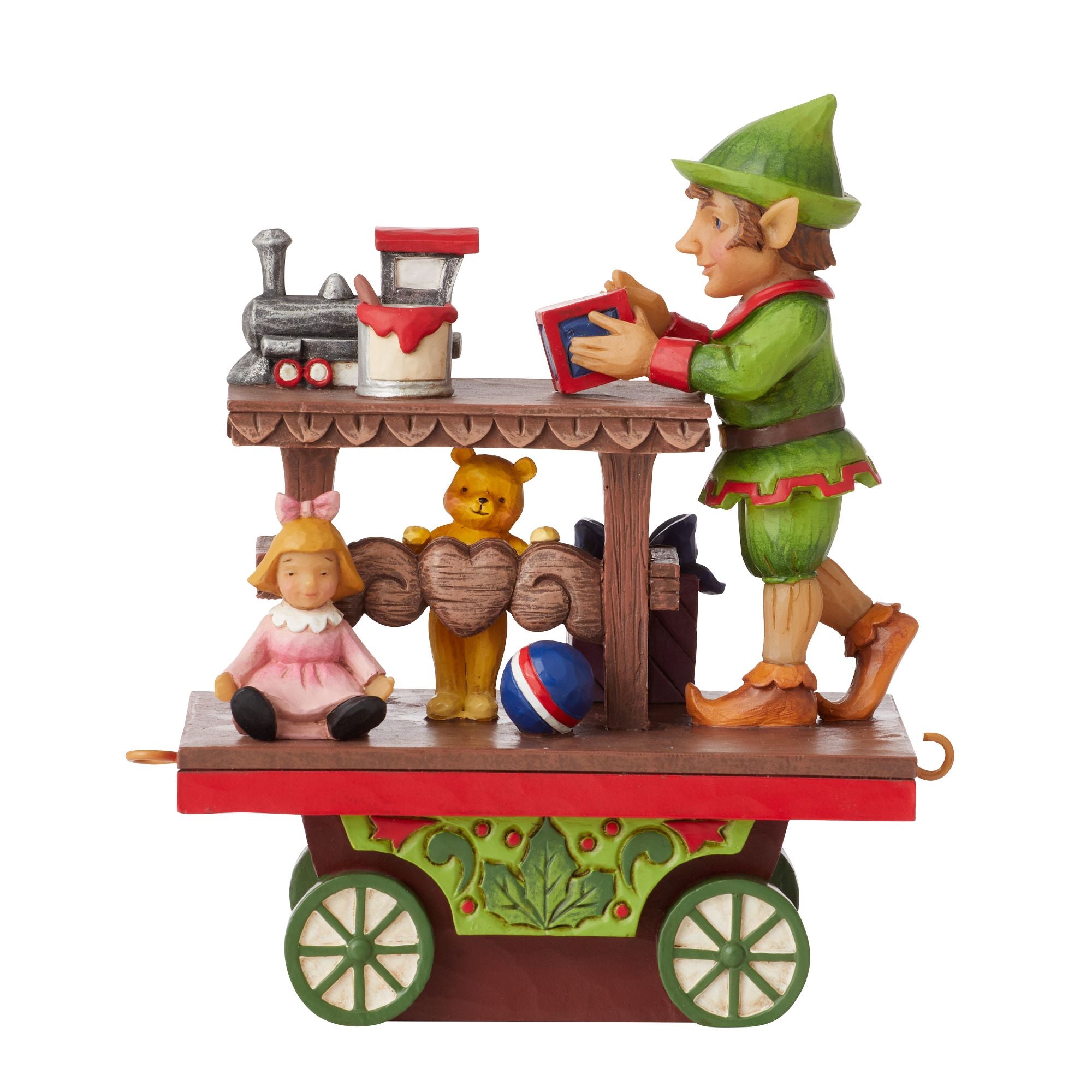 Elf with Toys Train Car – Jim Shore