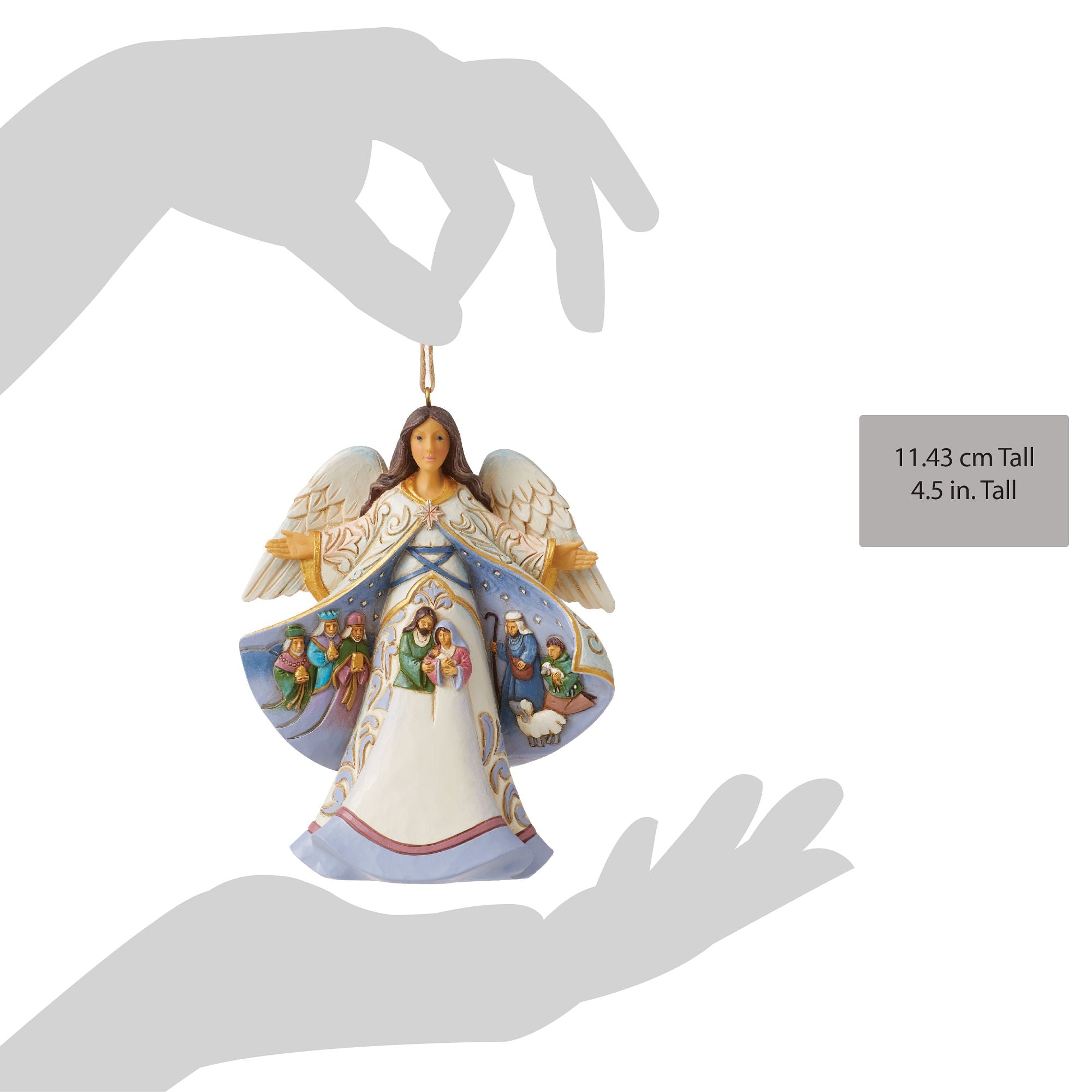 Angel Nativity Scene Coat Orn – Jim Shore