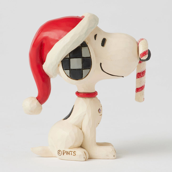 Snoopy Glitter Candy Cane Mini
