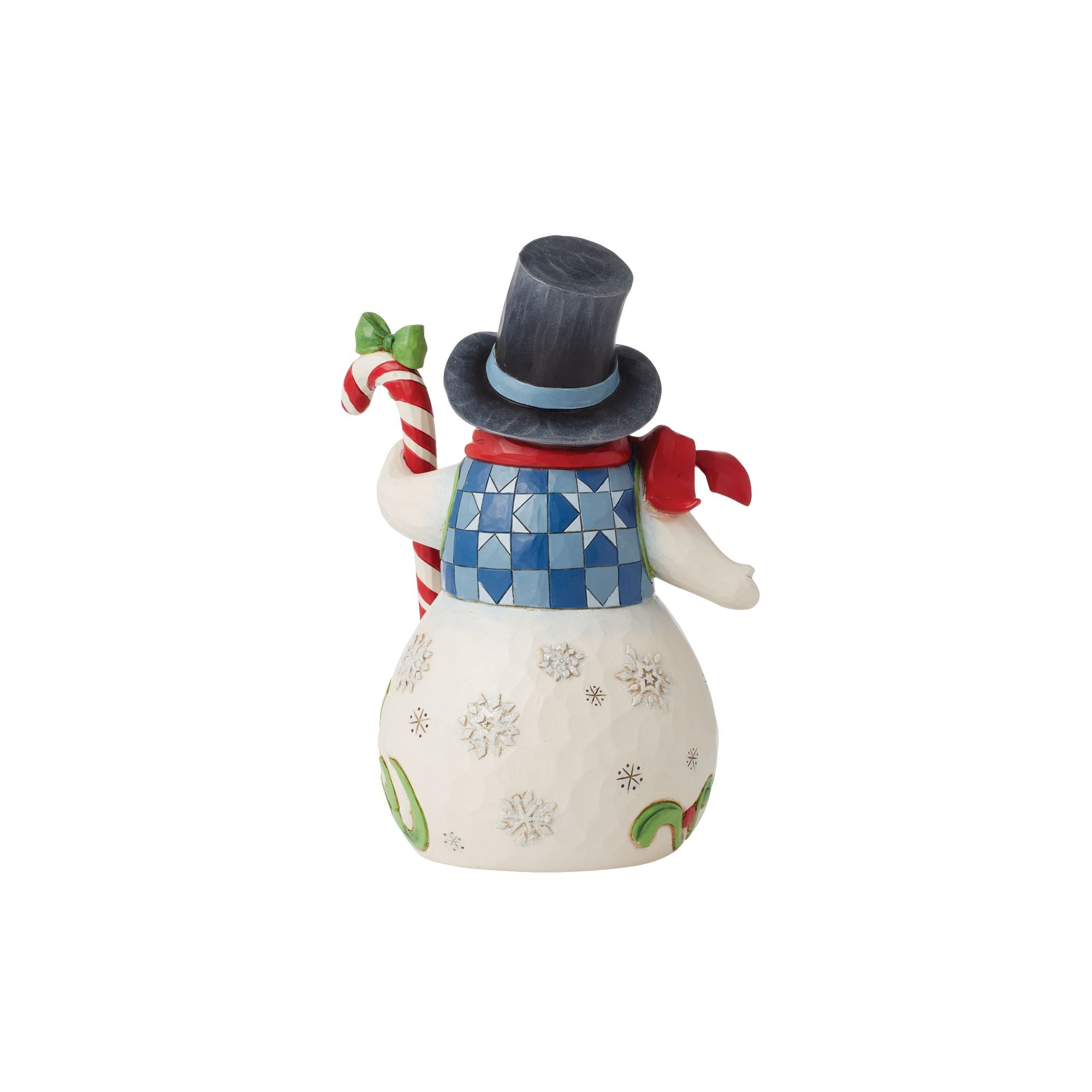 Snowman with Candy Cane – Jim Shore