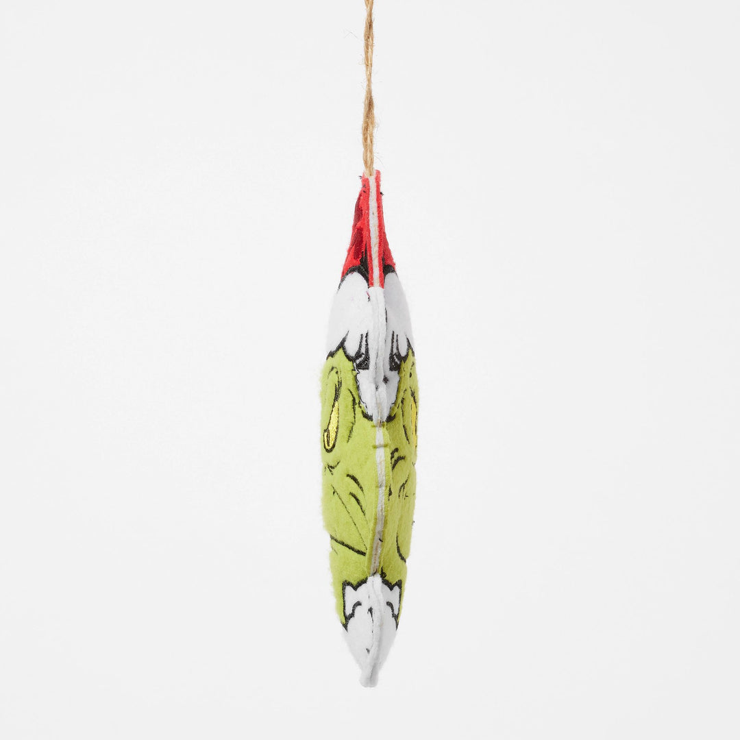 Grinch Naughty/Nice Felt Orn