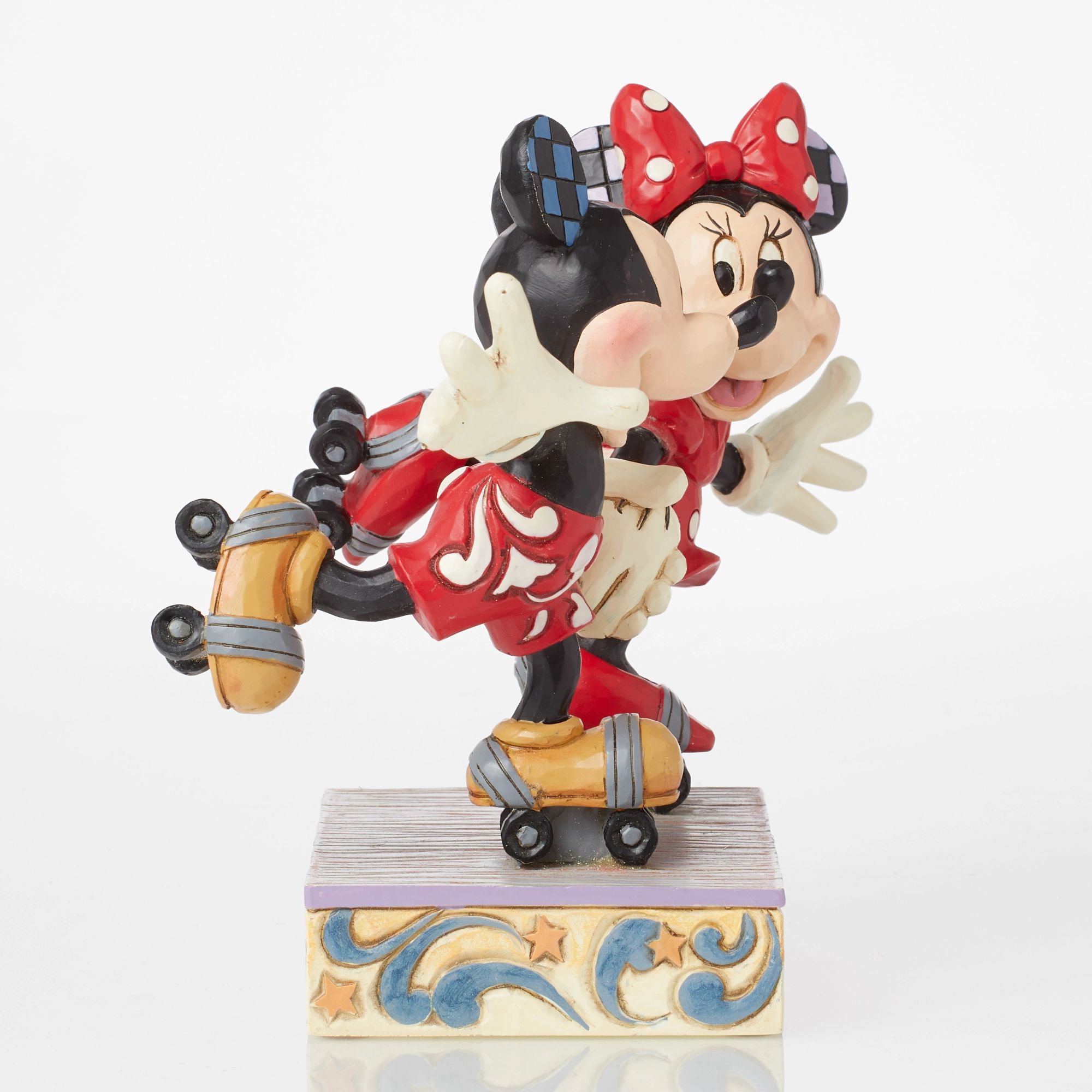 Mickey & Minnie Roller Skating – Jim Shore