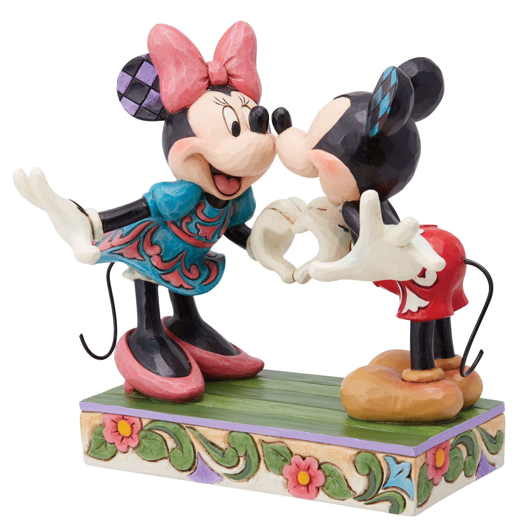 Mickey & Minnie w/ Heart Hands – Jim Shore