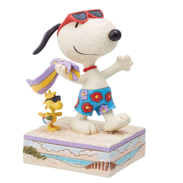 Snoopy & Woodstock at Beach