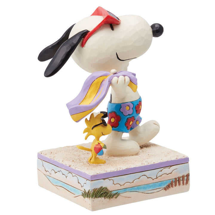 Snoopy & Woodstock at Beach