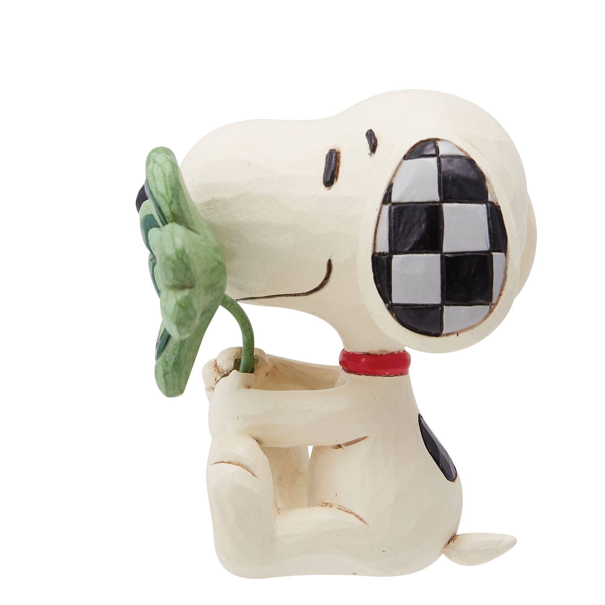 Snoopy with Clover Mini – Jim Shore