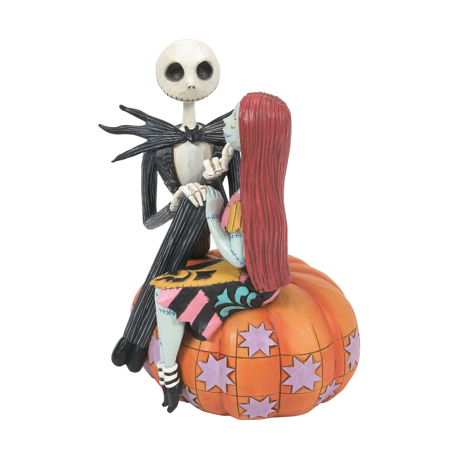 Jack & Sally on Pumpkin – Jim Shore
