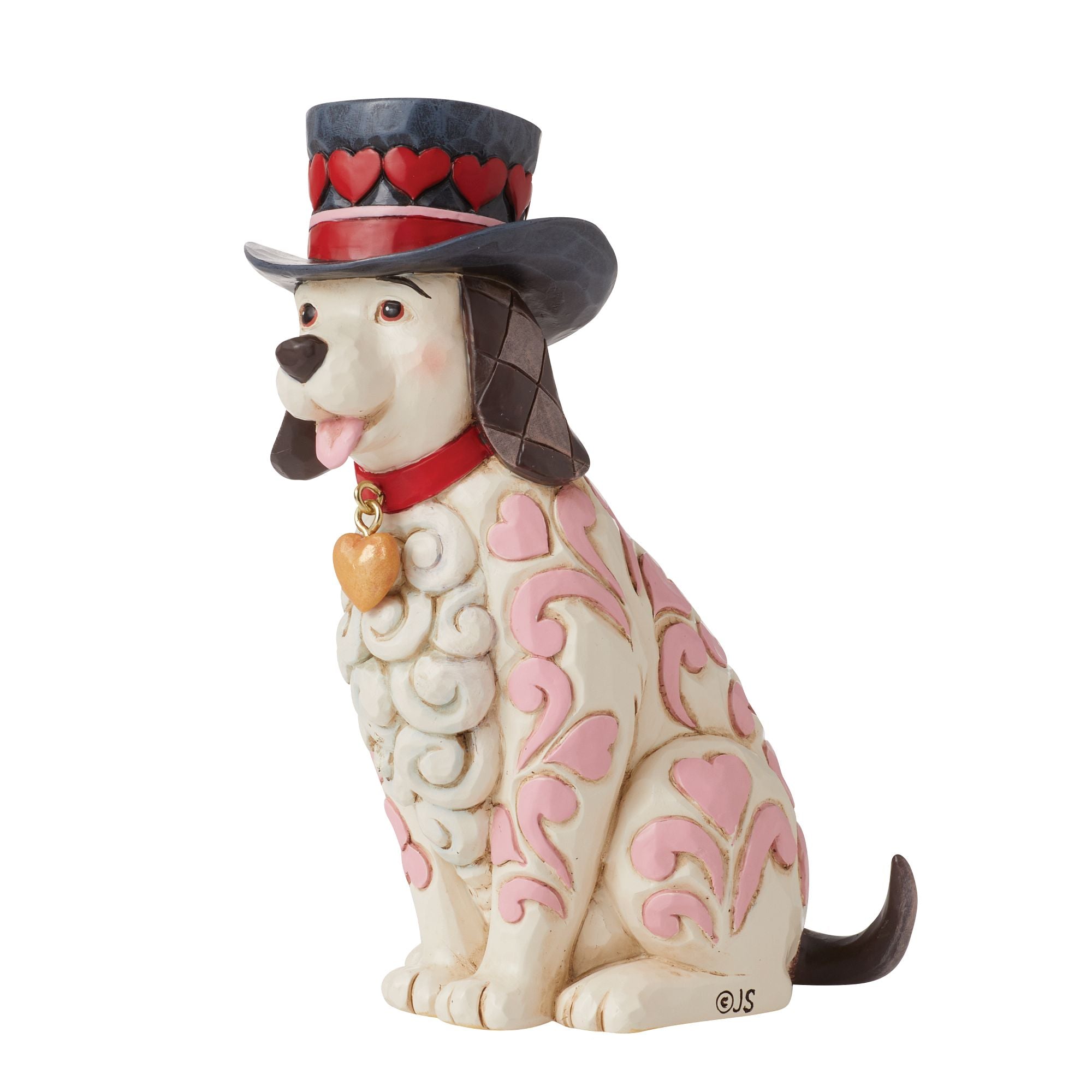 Love Themed Dog with Top Hat – Jim Shore