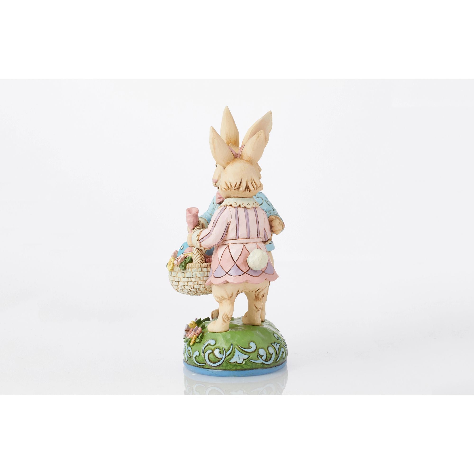 Bunny Couple with Basket Fig – Jim Shore