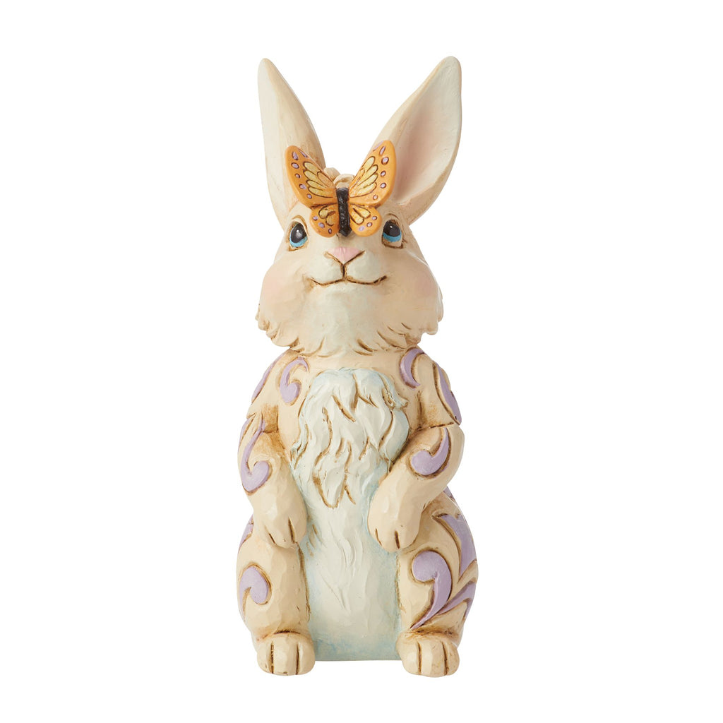 Mini Bunny with Butterfly – Jim Shore