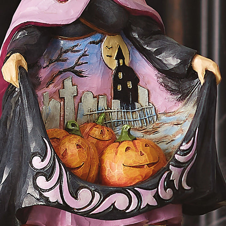 Witch with Pumpkins Skirt Fig