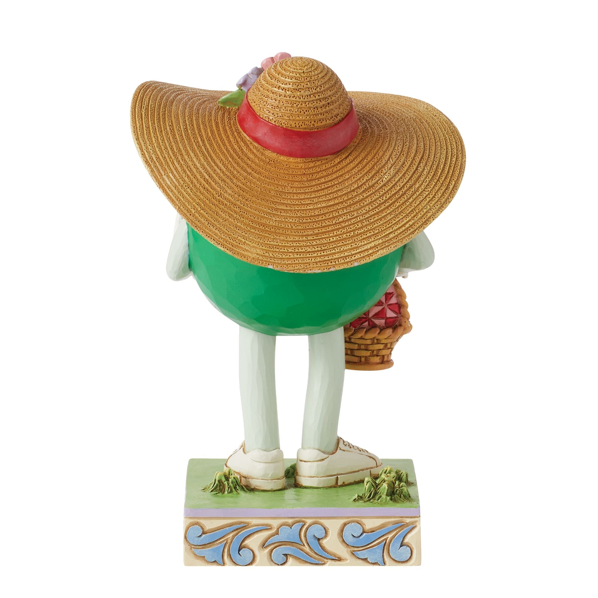M&M'S Green Character w/Basket – Jim Shore