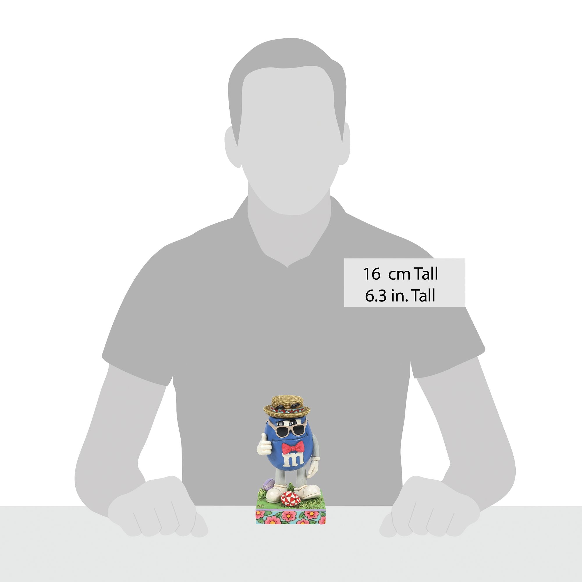 M&M'S Blue Character w/Bowtie – Jim Shore