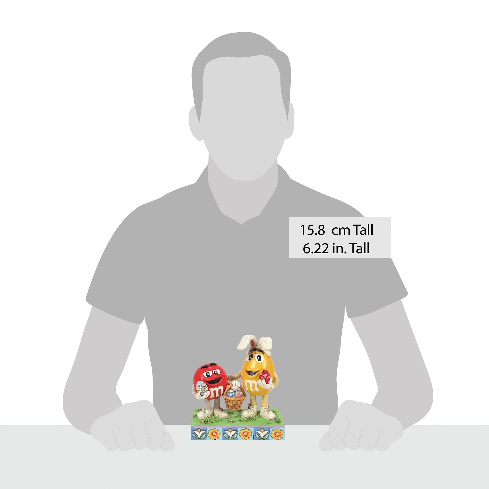 エムアンドエムズ　イースター　レッド&イエロー Amazon.co.jp: Enesco M&M's by Jim Shore 赤と黄色の