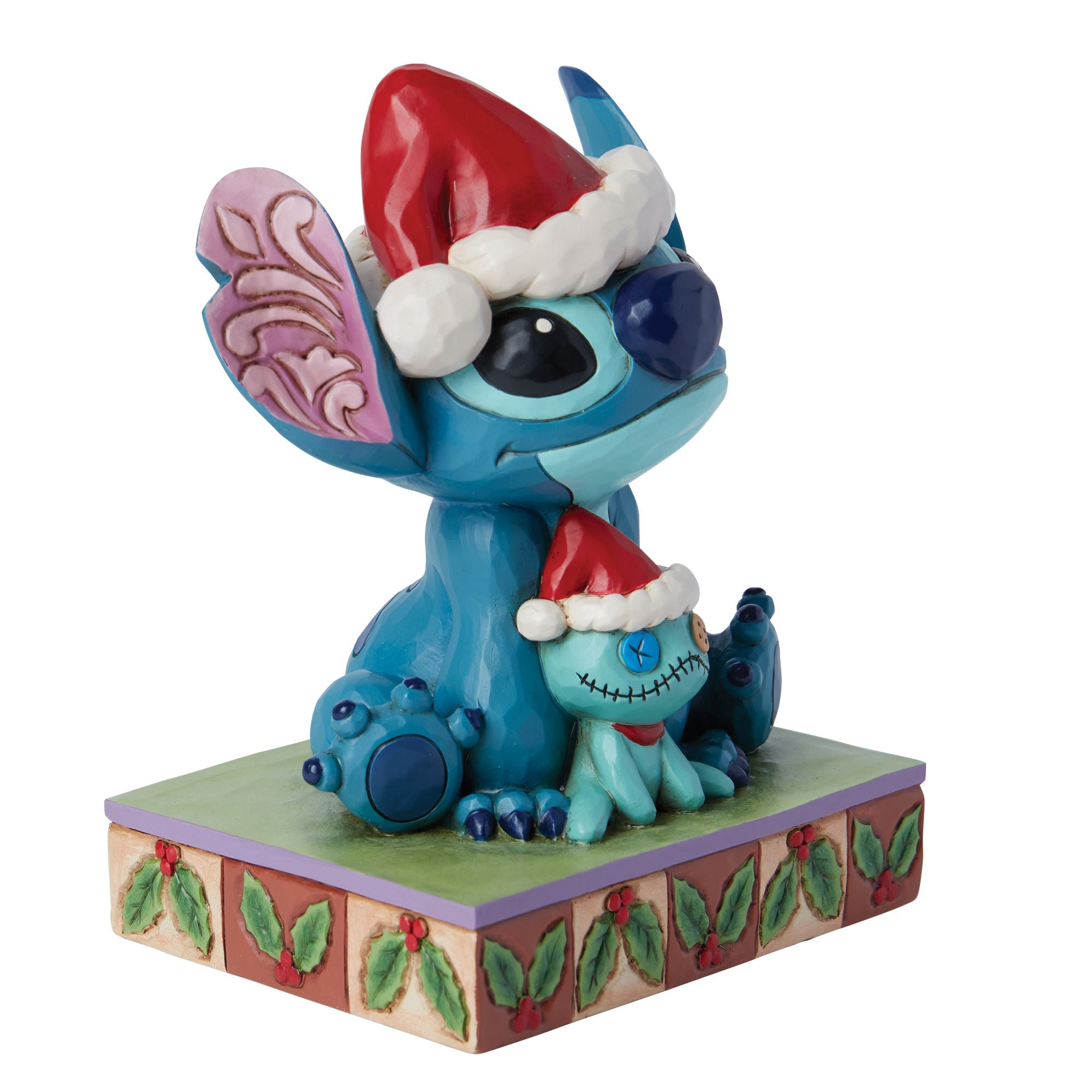 Santa Stitch with Scrump – Jim Shore