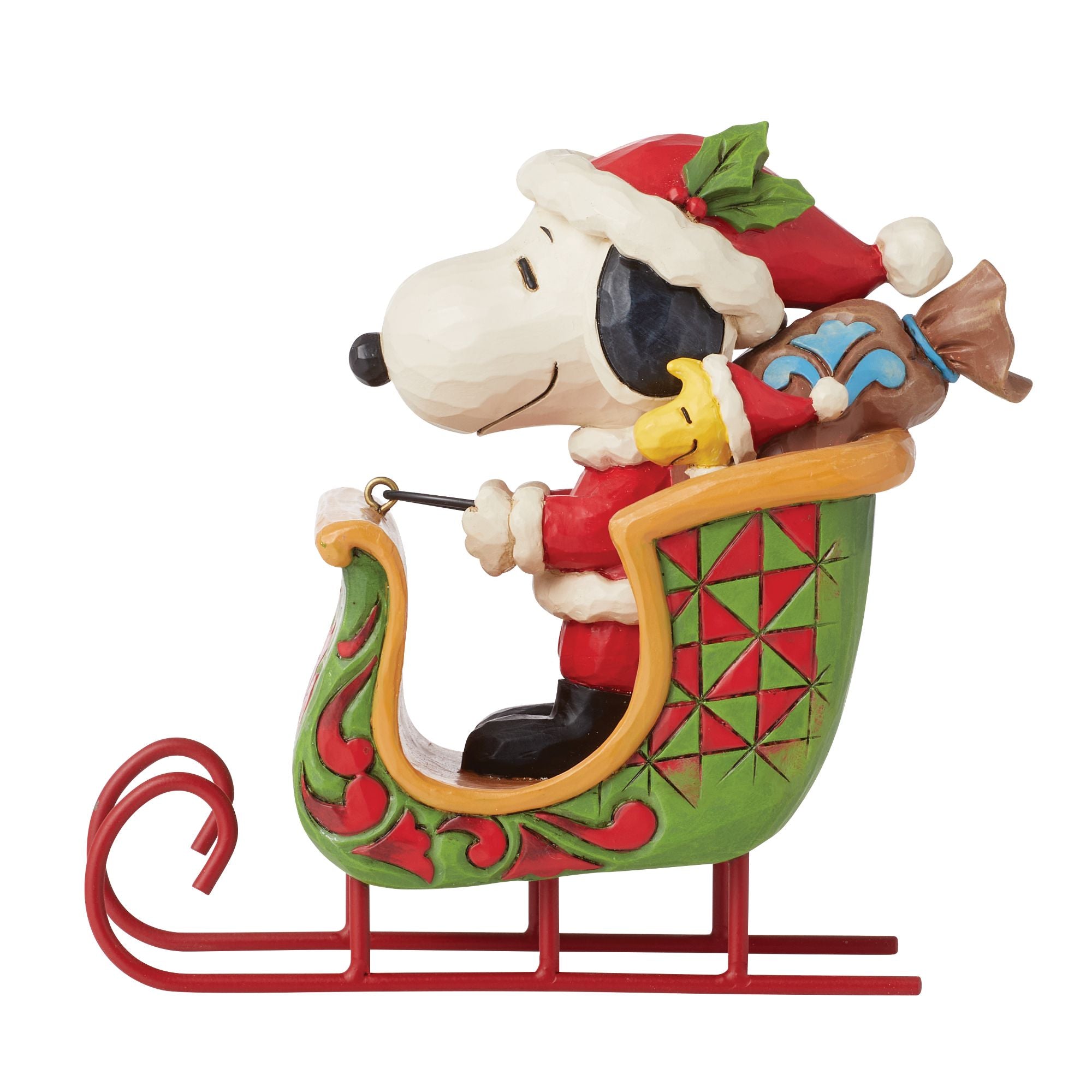 Snoopy & Woodstock in Sleigh – Jim Shore