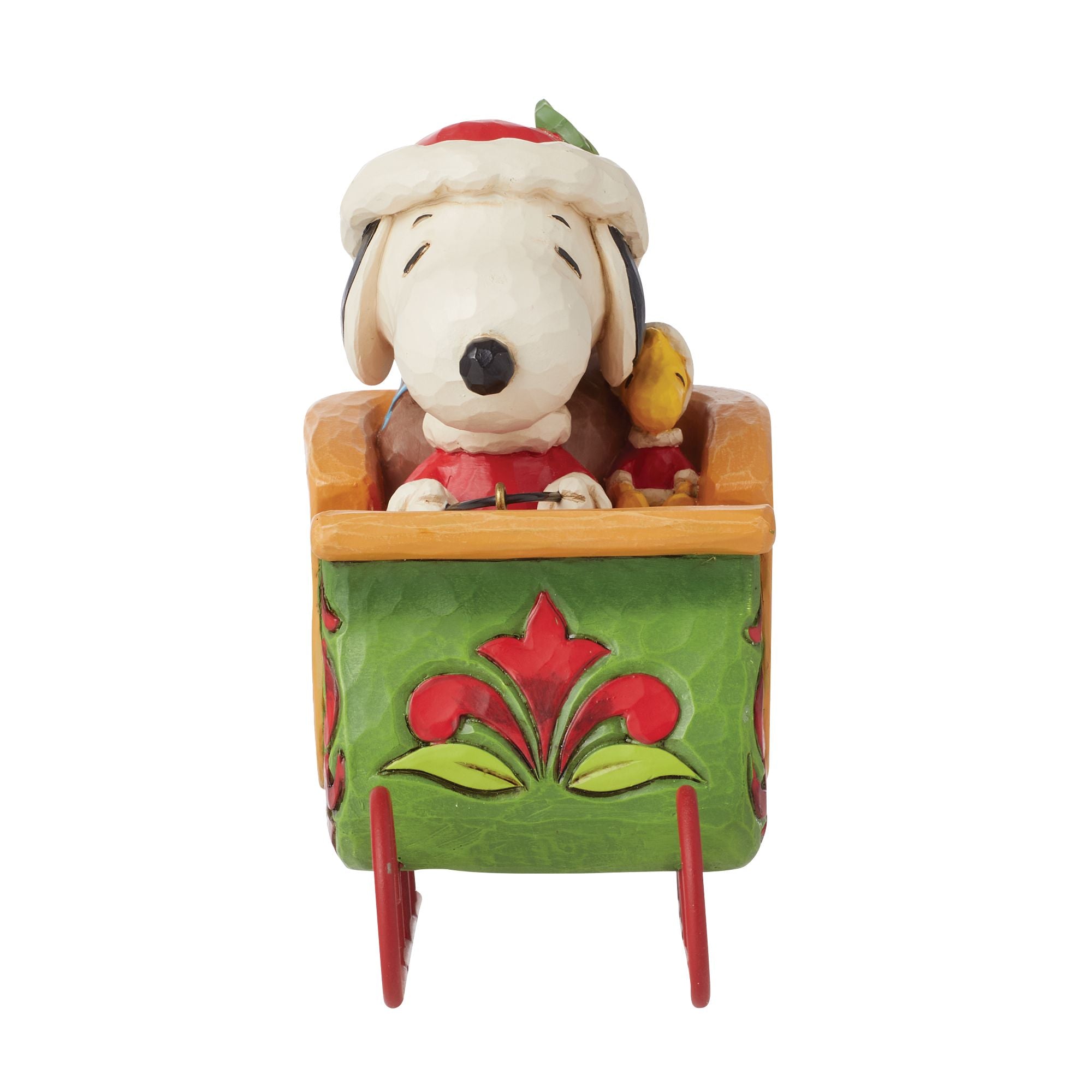 Snoopy & Woodstock in Sleigh – Jim Shore