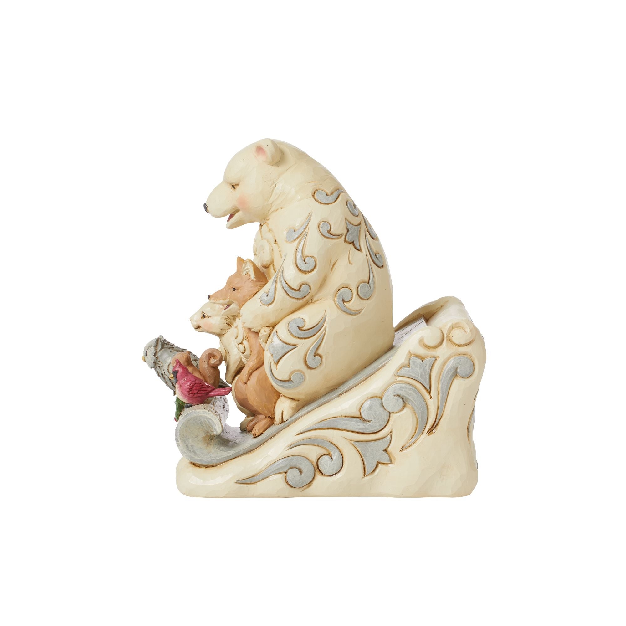 Woodland Animals On Toboggan - Thumbnail 3