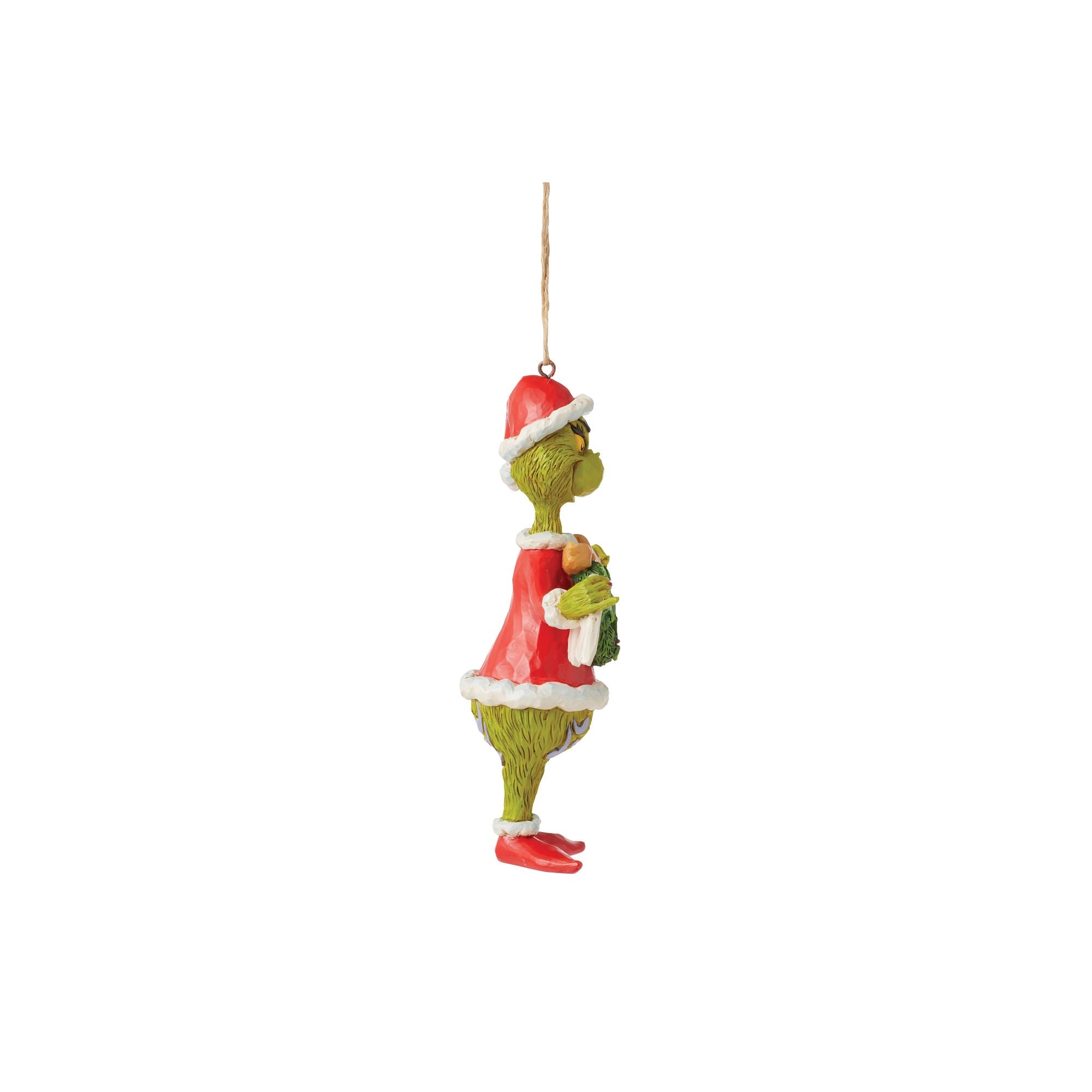 Grinch Holding Banner – Jim Shore