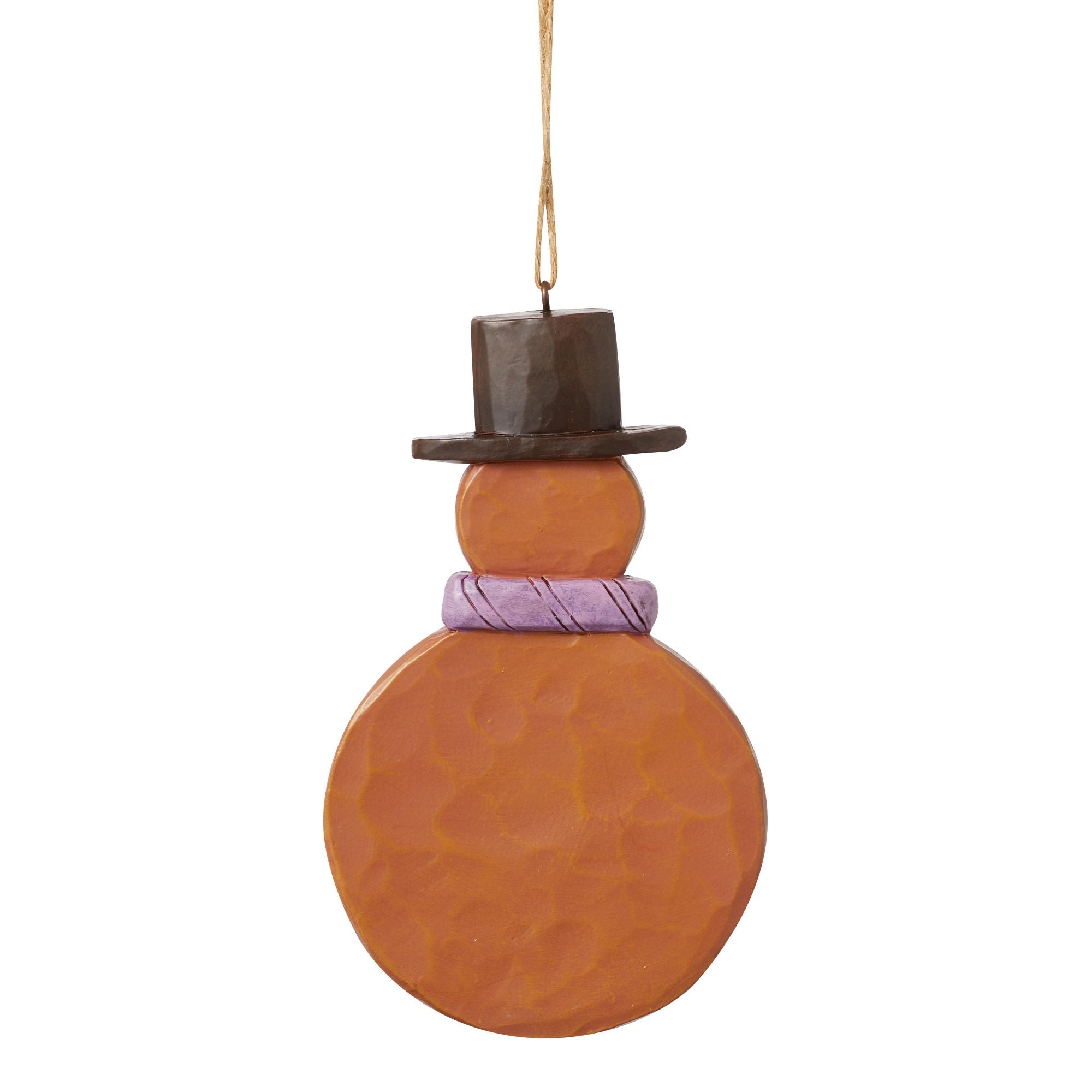 Jim Shore Sweets Snowman Bell Ornament - Thumbnail 4