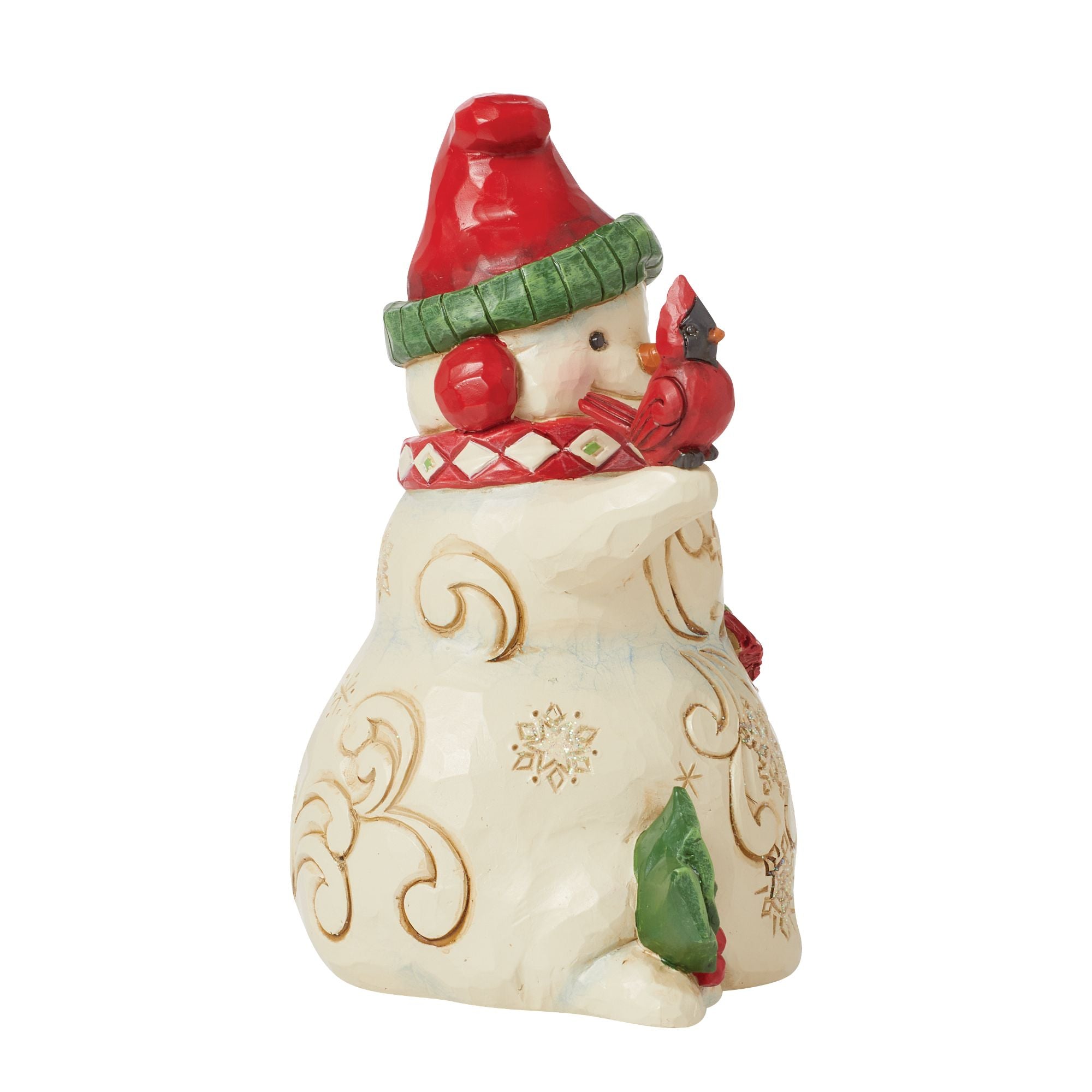 Snowman with Earmuffs Figurine – Jim Shore