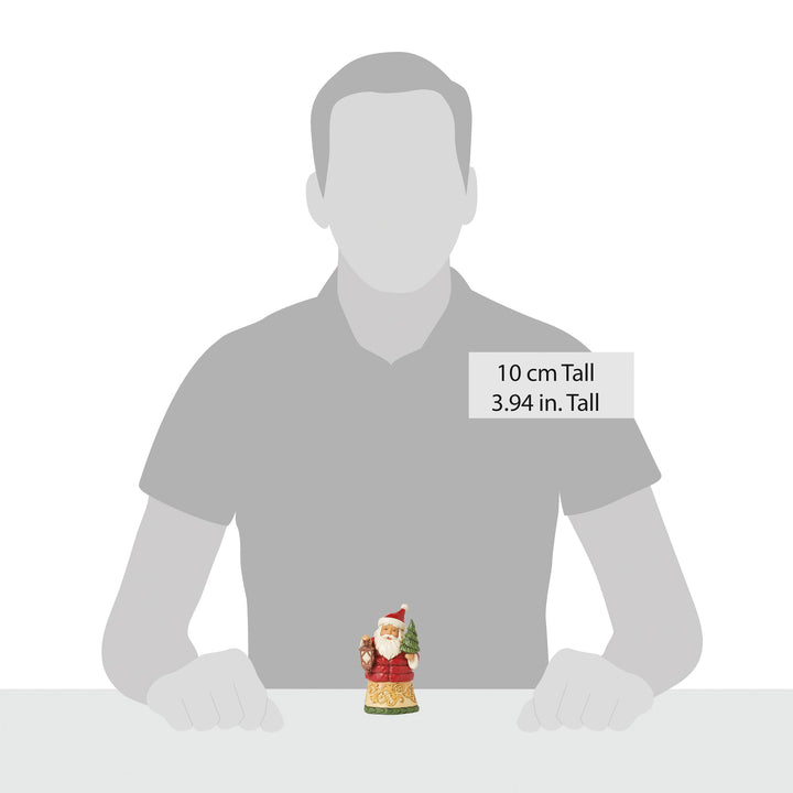 Mini Santa with Puffy Coat Fig