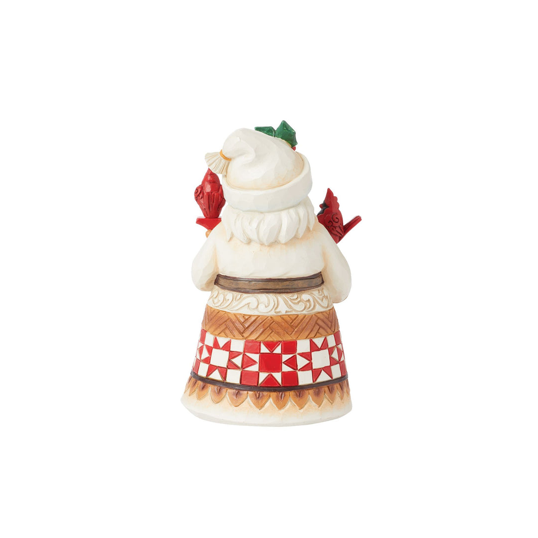 Pint Santa with JOY Sign Fig