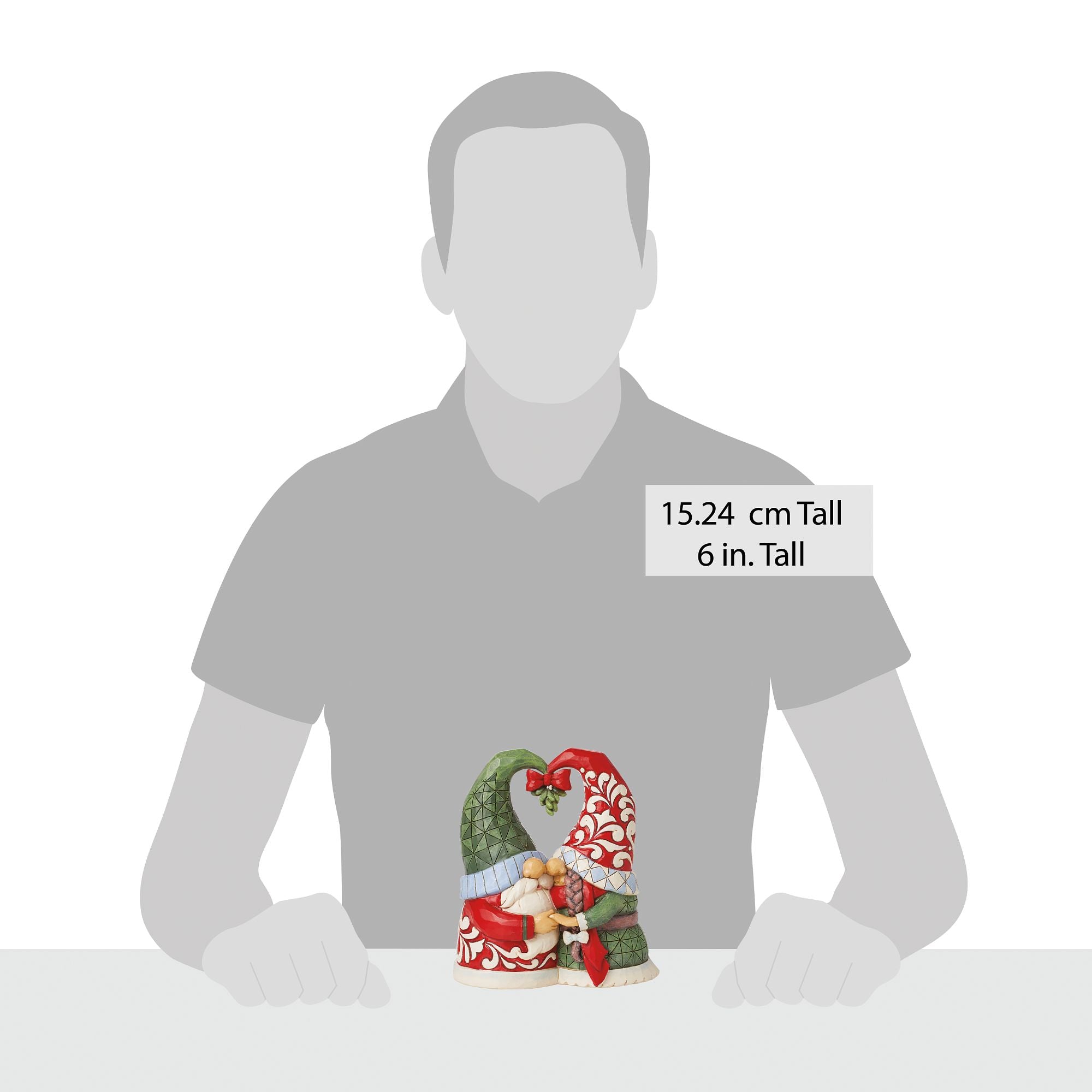 Gnomes Mistletoe Couple Fig - Thumbnail 4