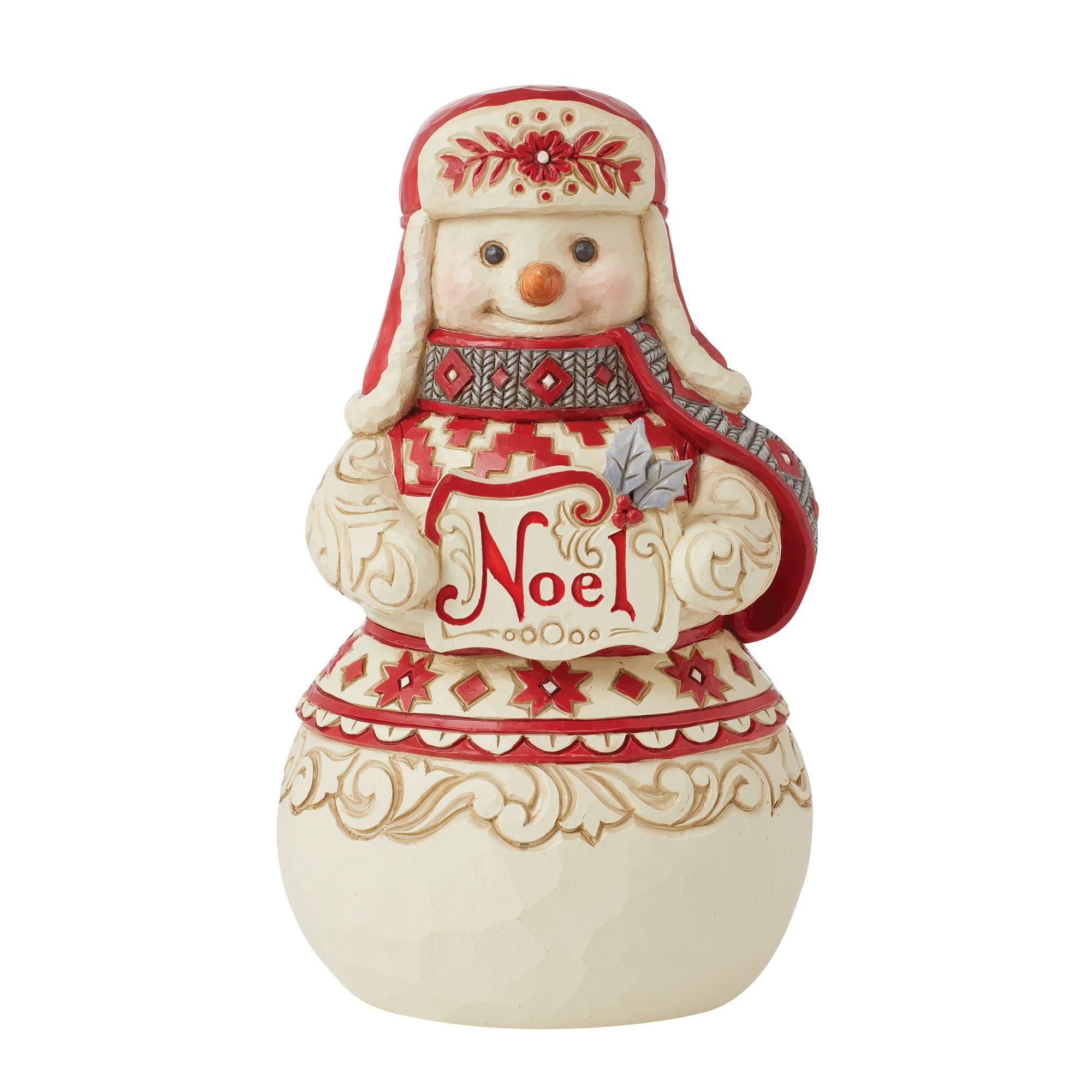 Nordic Noel Snowman Noel Sign – Jim Shore