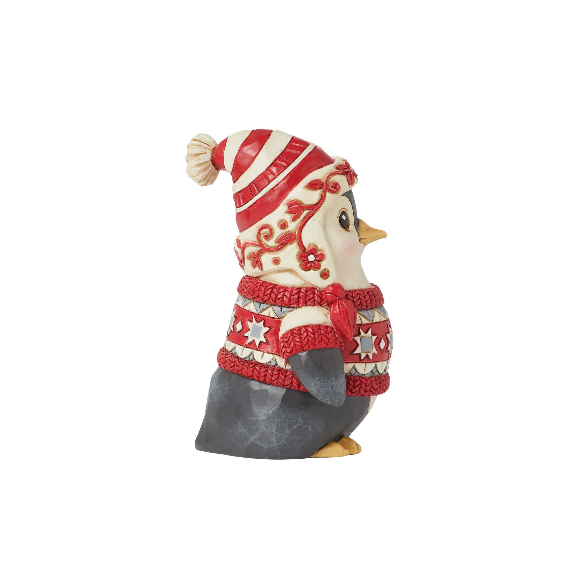 Nordic Noel Penguin in Sweater - Thumbnail 3