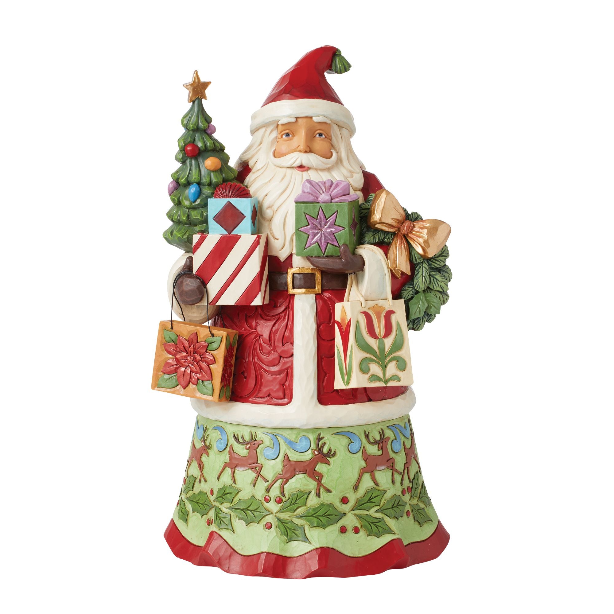 Santa with Gifts Bags Figurine – Jim Shore