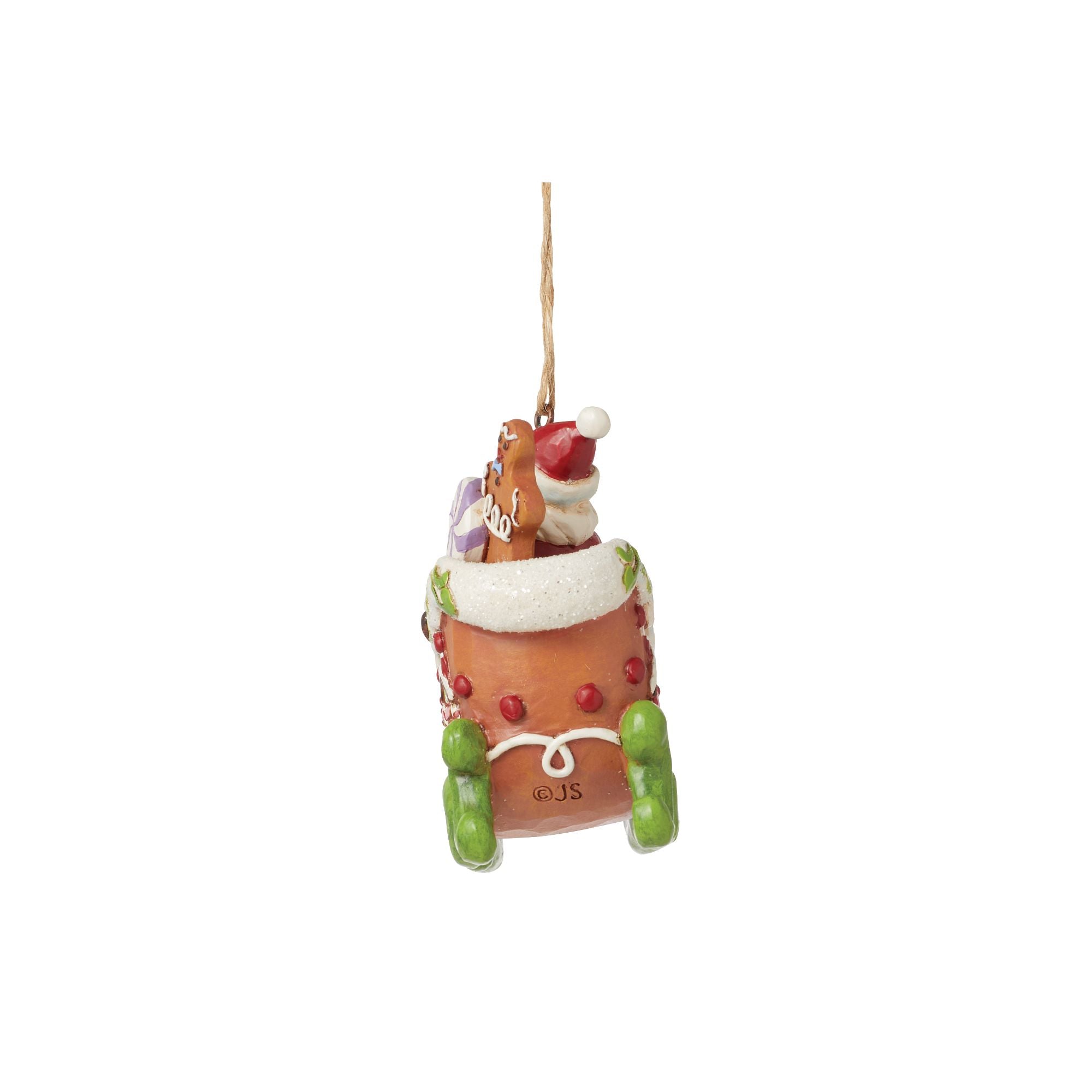 Gingerbread Chrstms Sleigh Orn – Jim Shore