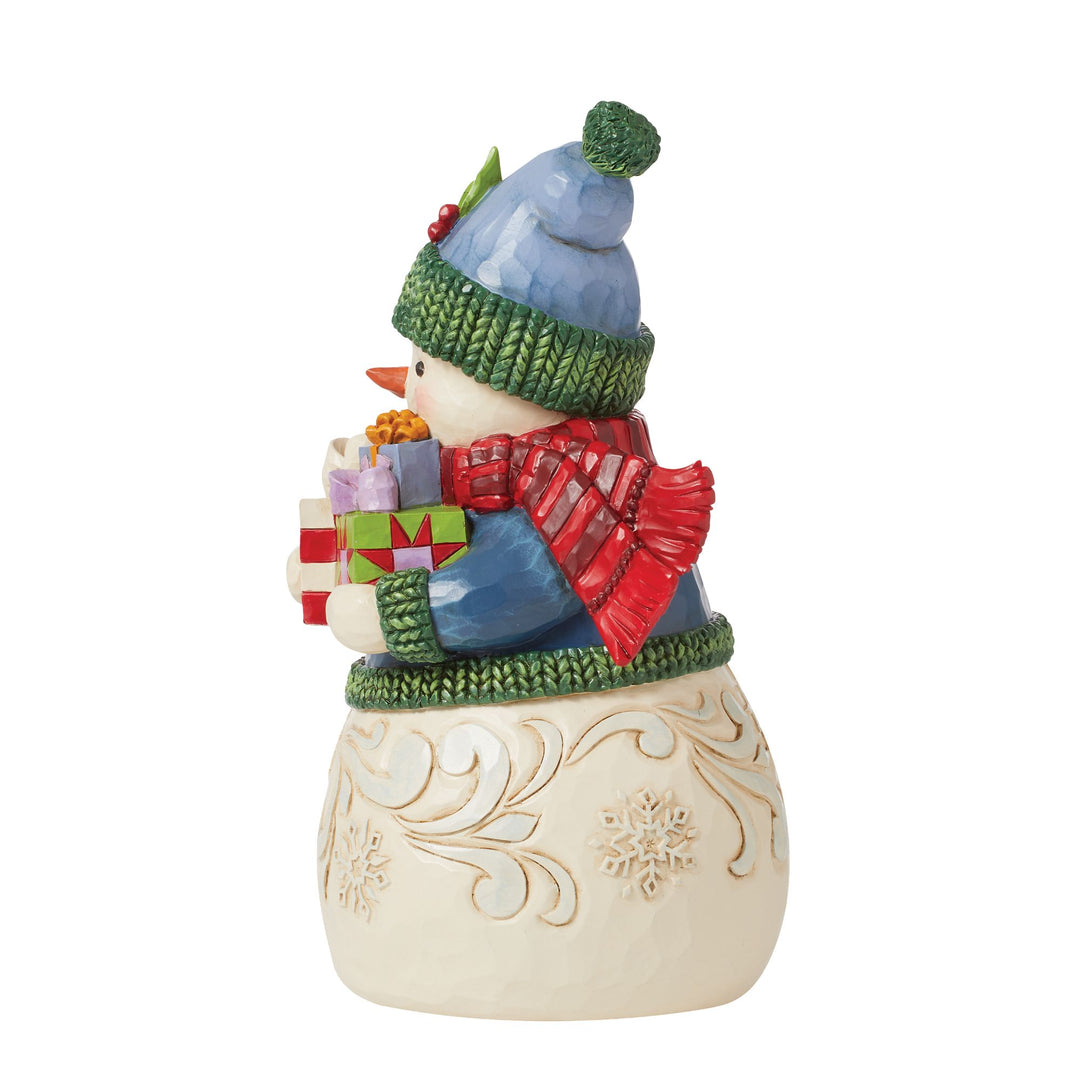 Snowman with Gifts