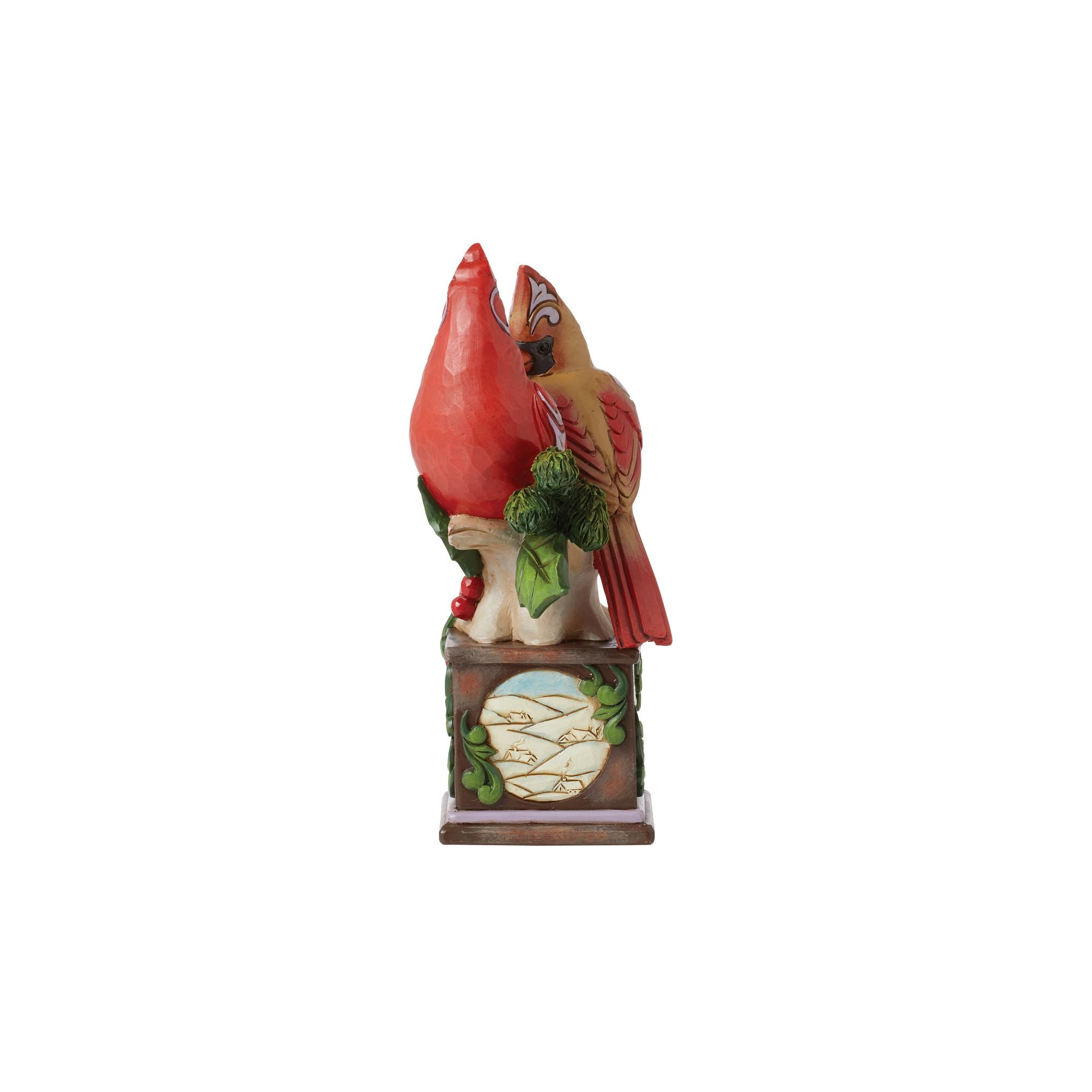 Cardinal Pair on Pedestal Fig – Jim Shore