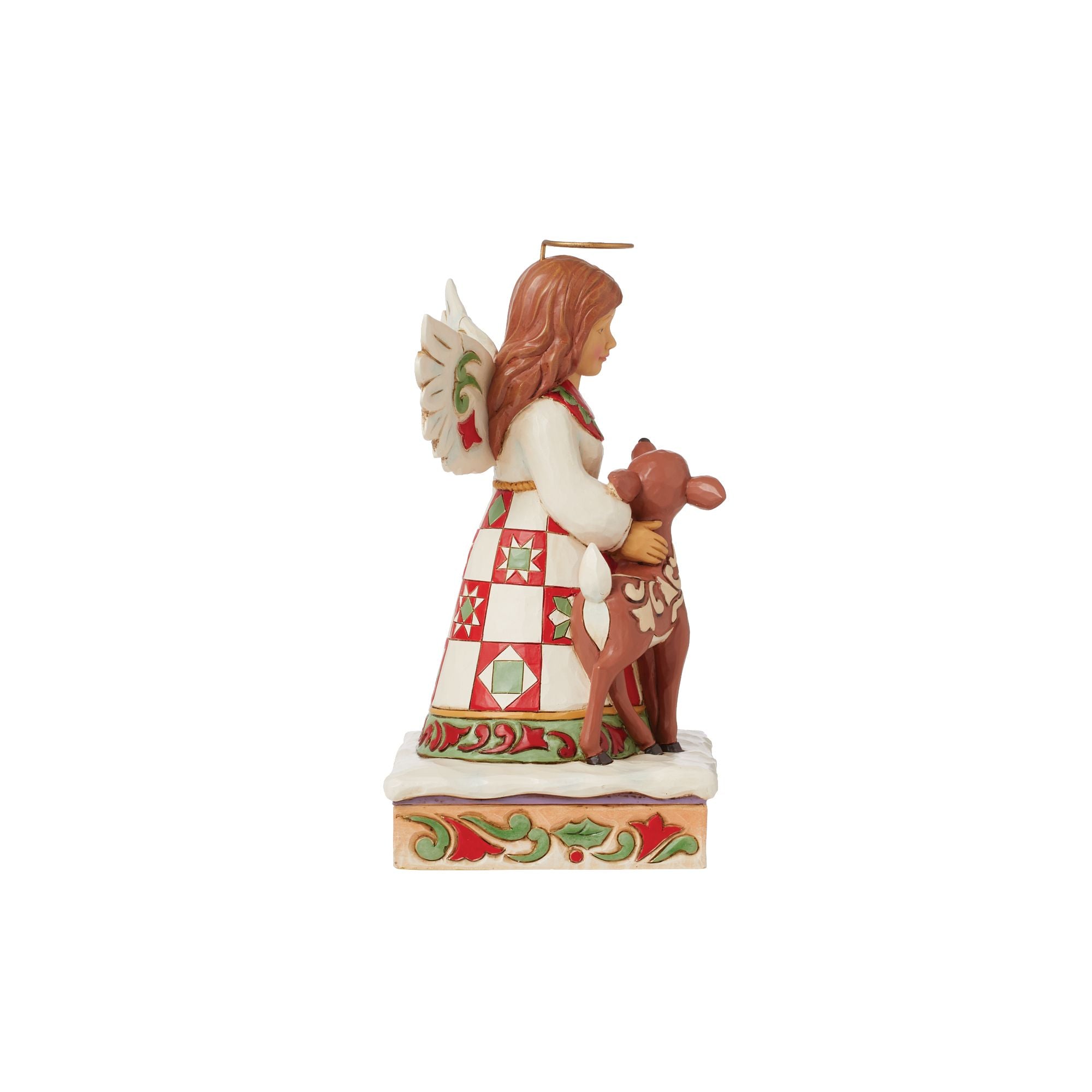 陶器製 天使のフィギュア JIM SHORE Angel Wrap～ジムショア 陶器製 天使のフィギュア JIM SHORE Angel Wrap～ジムショア 【公式通販】