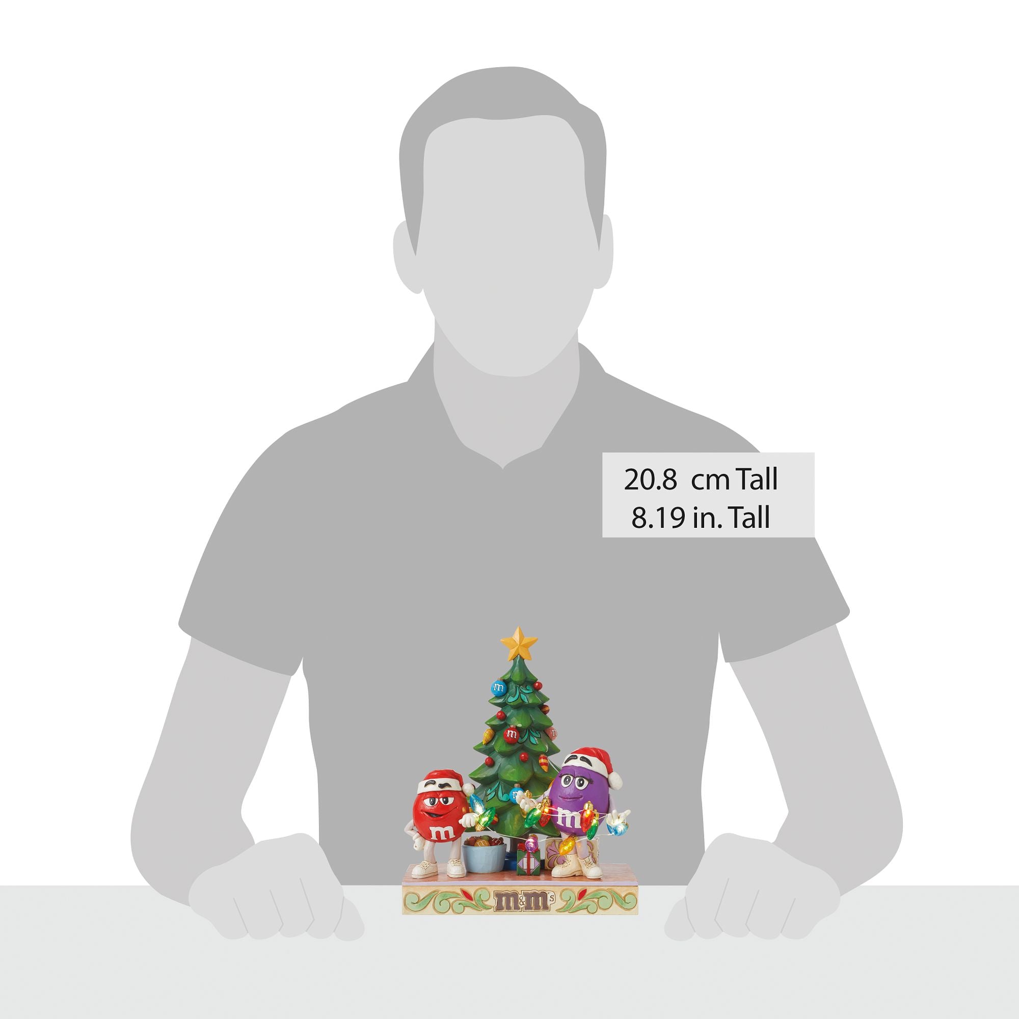 M&M'S Purple/Red Charact Tree – Jim Shore