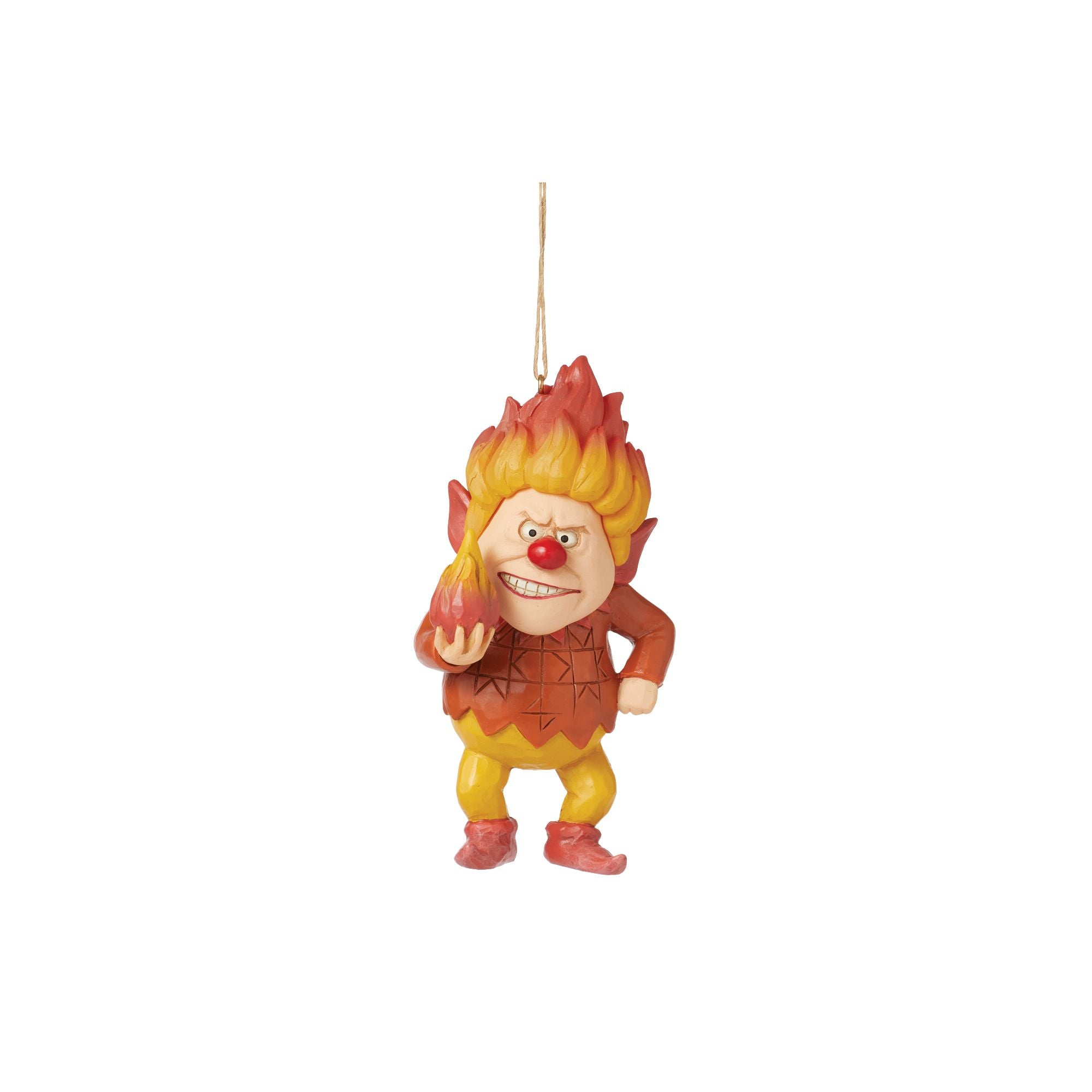Heat Miser Holding Fire Hanging Ornament - Thumbnail 2
