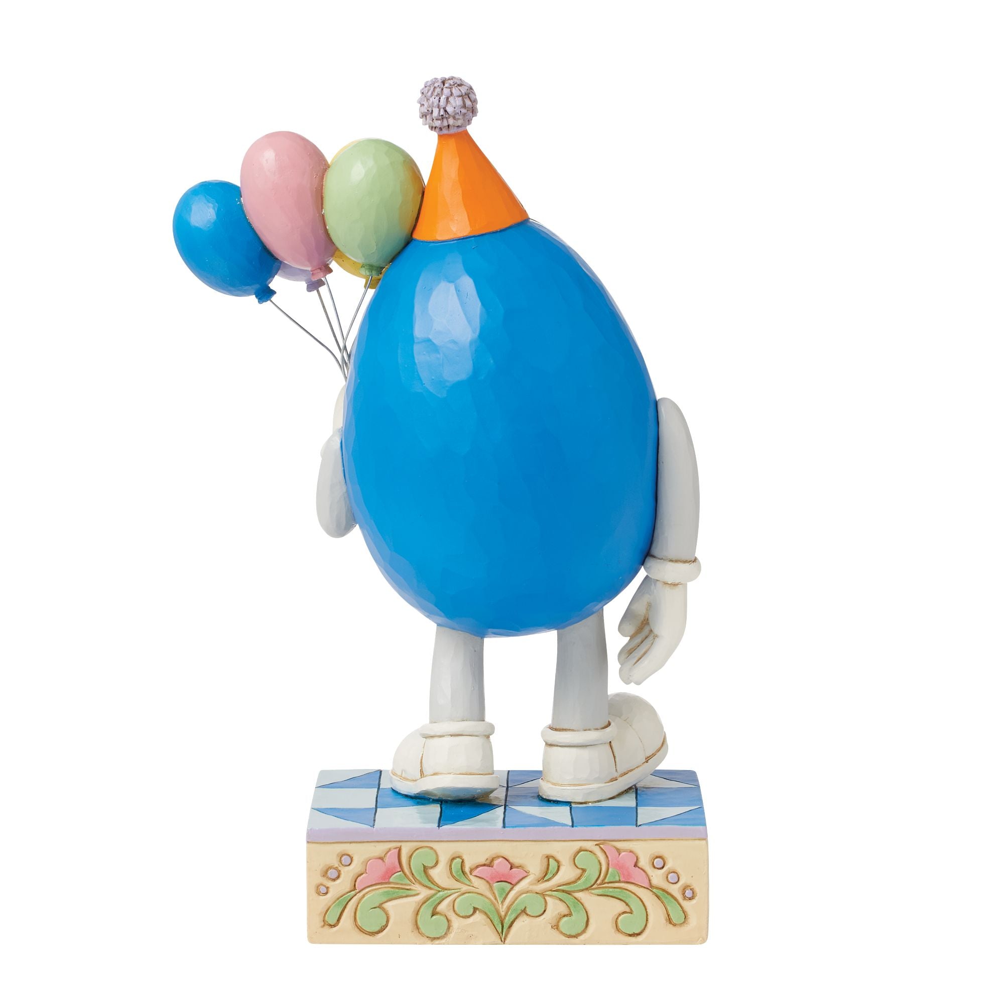 M&M'S Blue Charact w/ Balloons – Jim Shore