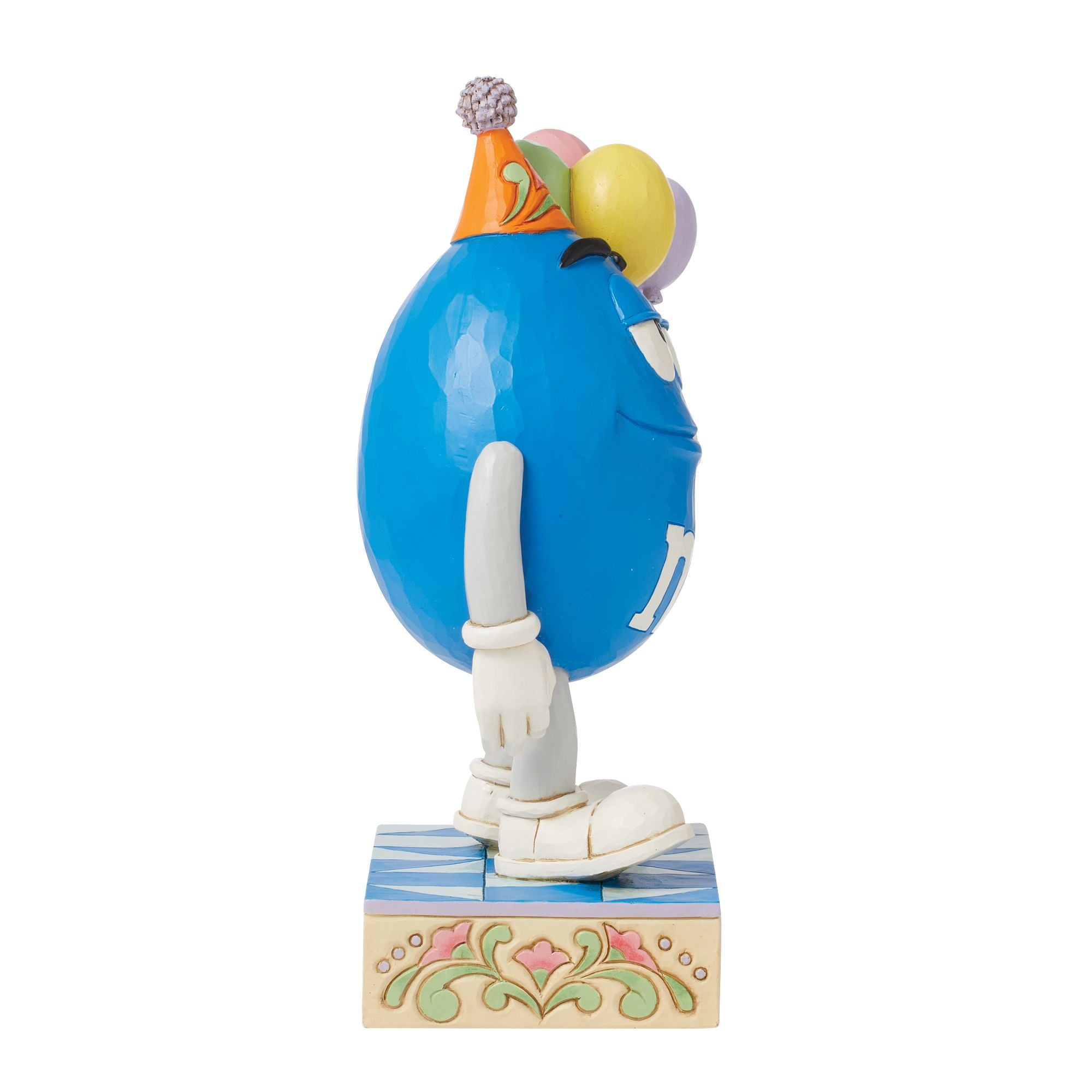 M&M'S Blue Charact w/ Balloons – Jim Shore