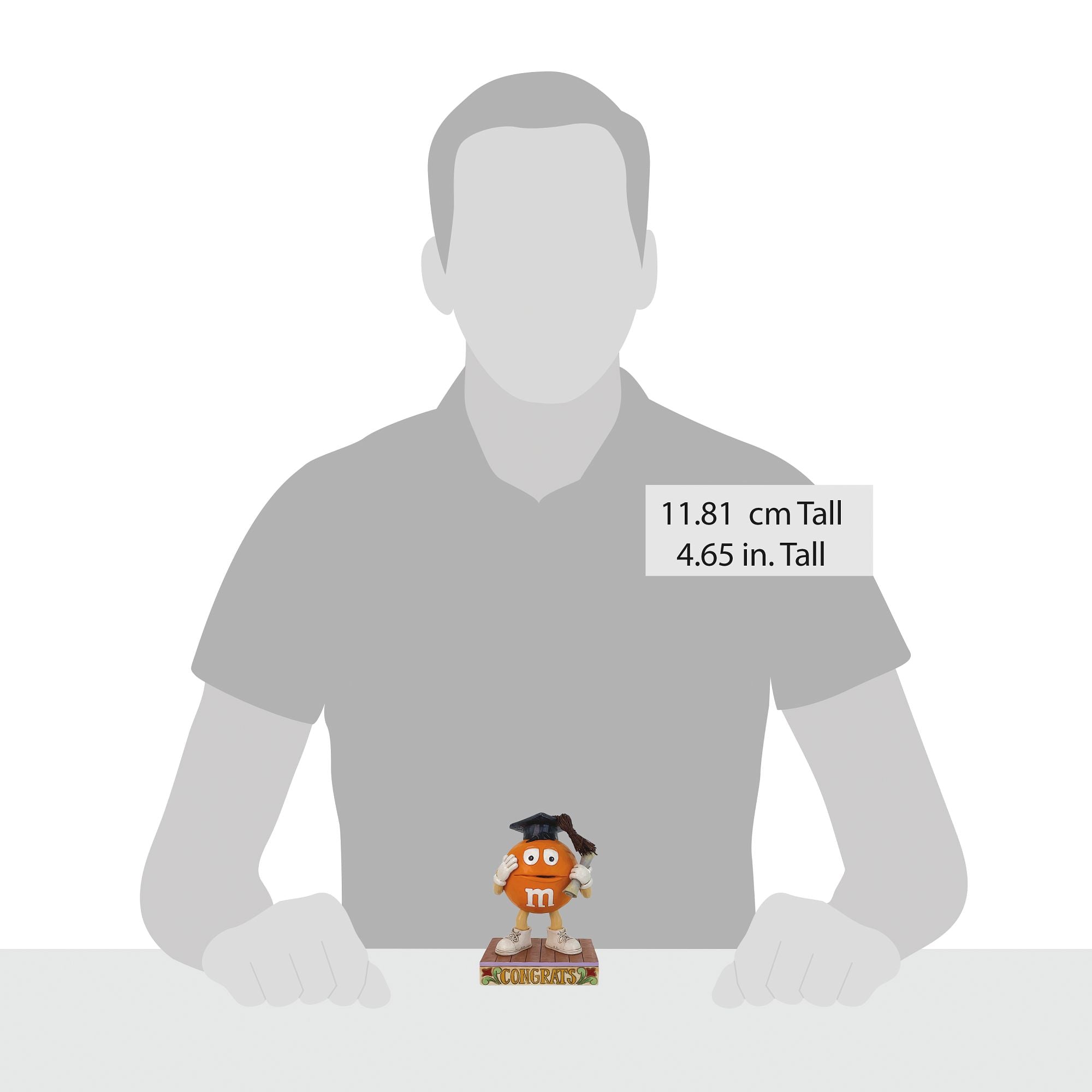M&M'S Orange Character Gradutn – Jim Shore