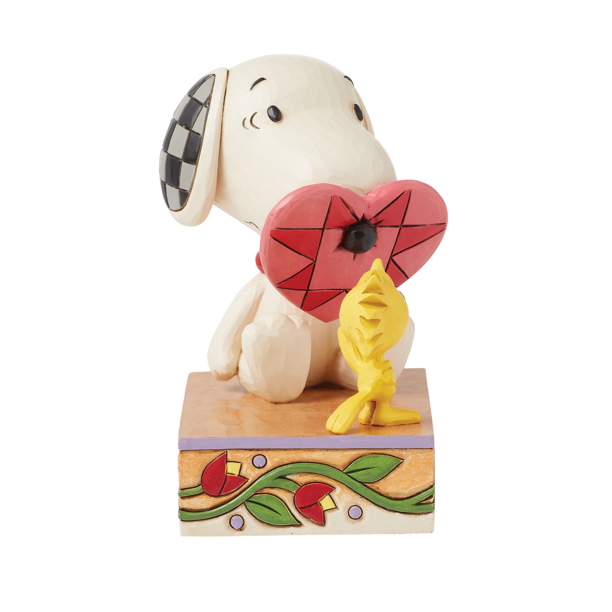 Snoopy with Nose Through Heart – Jim Shore